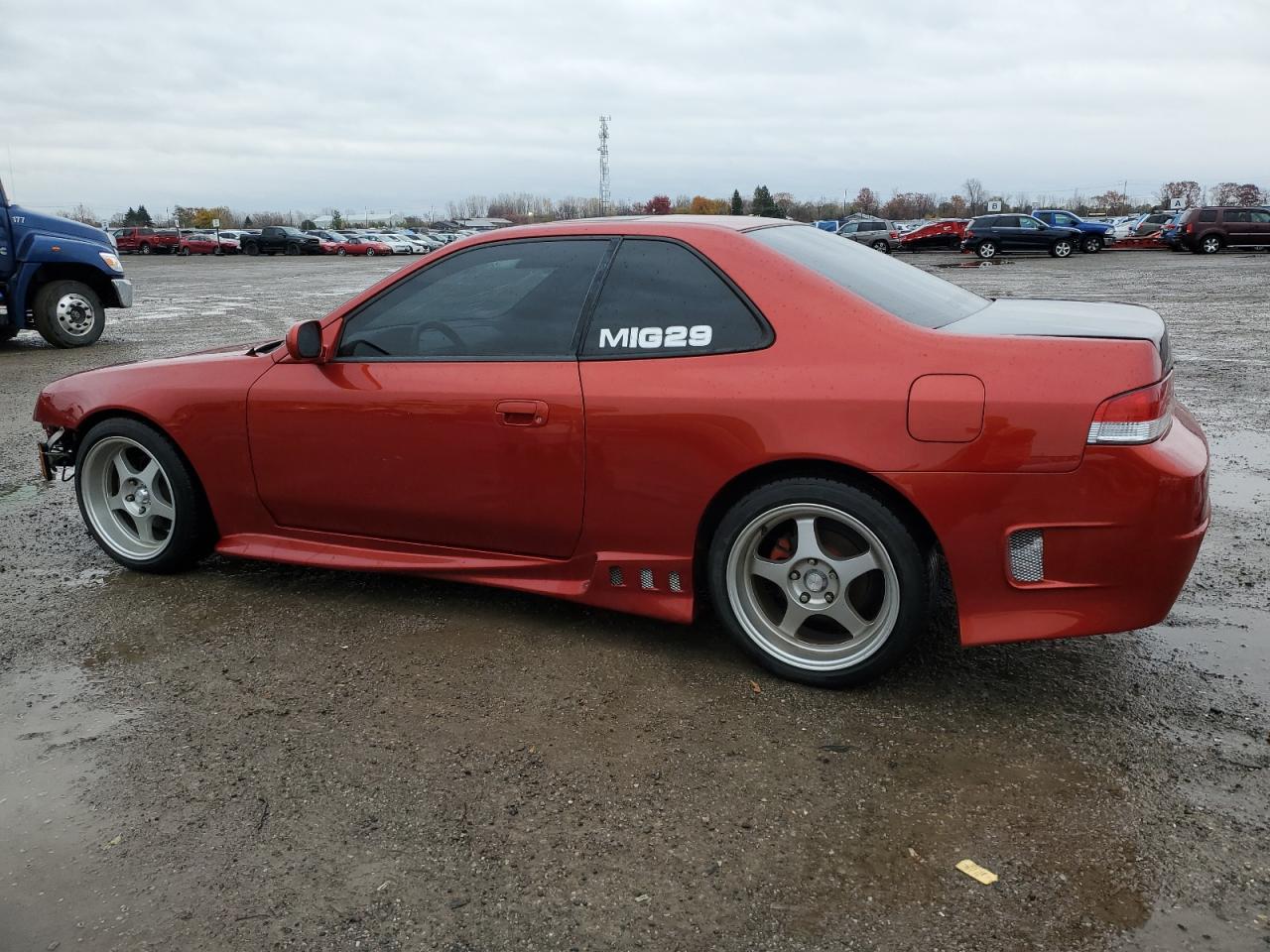 2001 Honda Prelude Se Red vin: JHMBB61771C801718