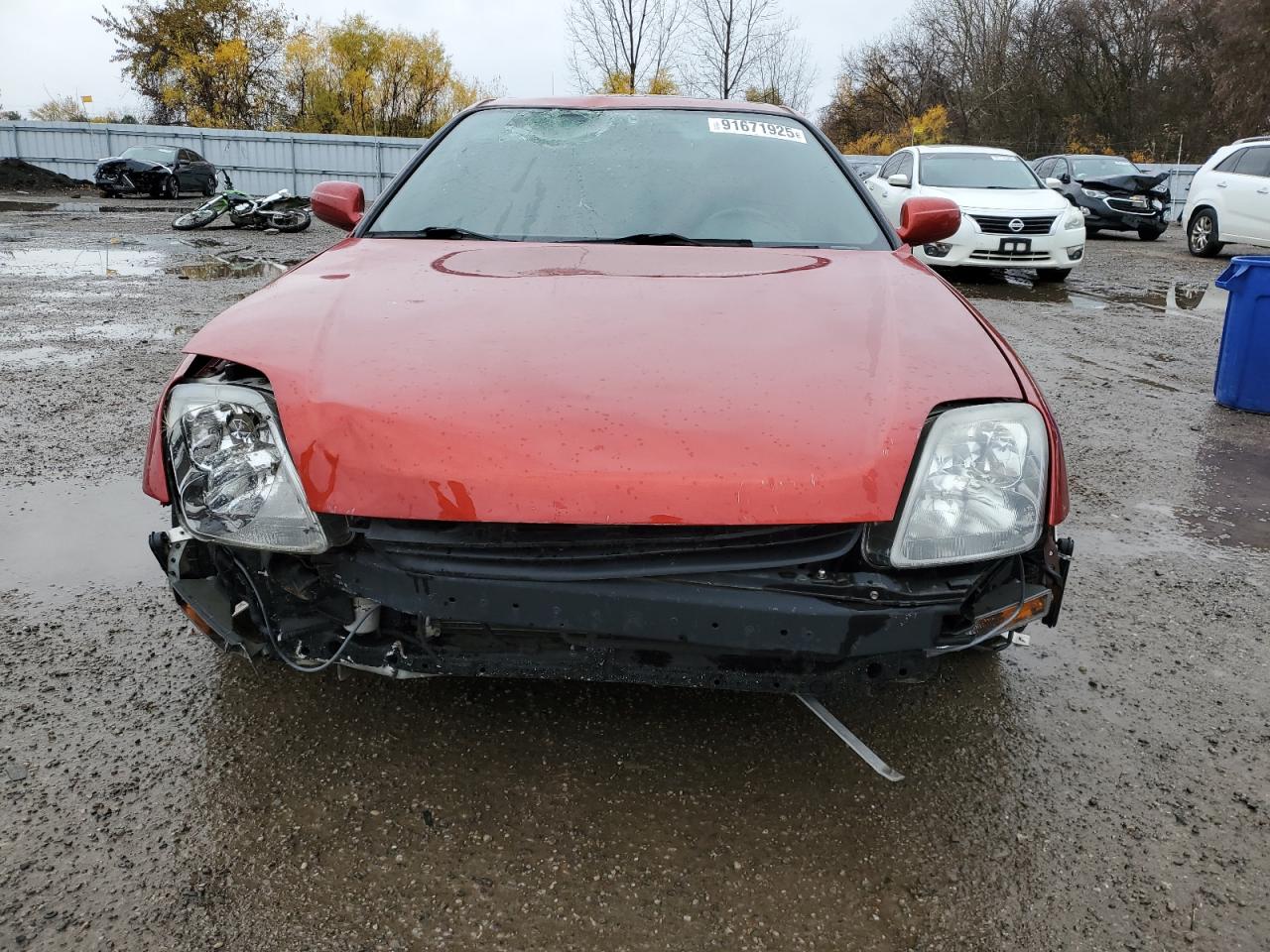2001 Honda Prelude Se Red vin: JHMBB61771C801718