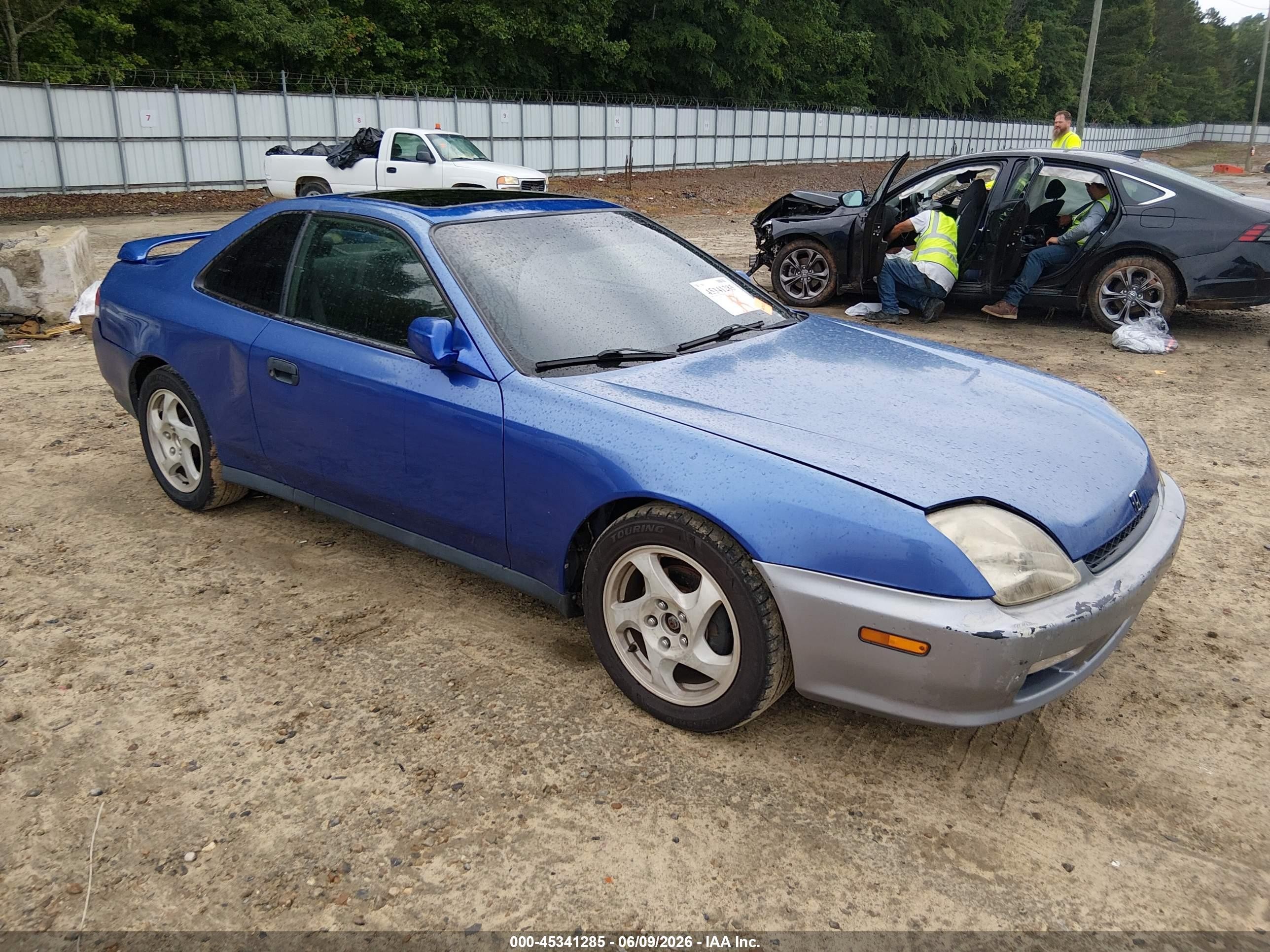 2001 Honda Prelude   Blue vin: JHMBB62401C002593