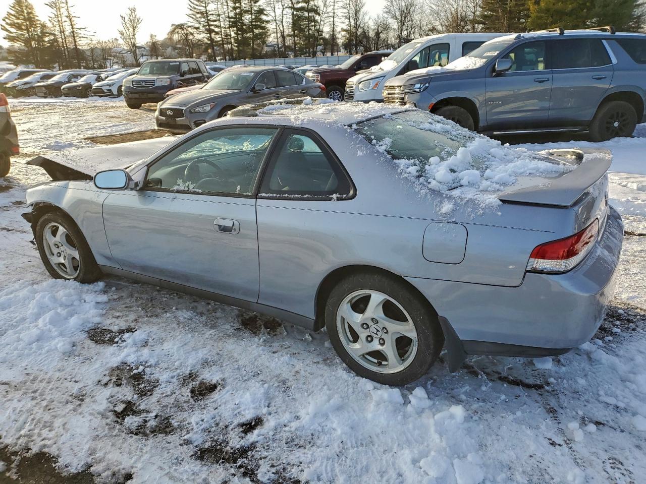 1997 Honda Prelude Silver vin: JHMBB6240VC016287