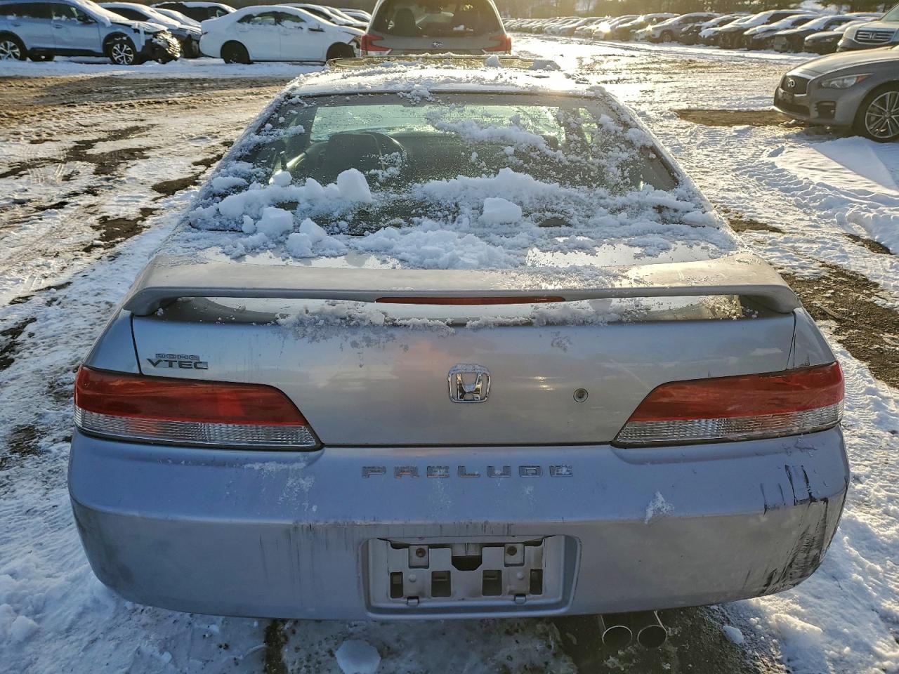 1997 Honda Prelude Silver vin: JHMBB6240VC016287