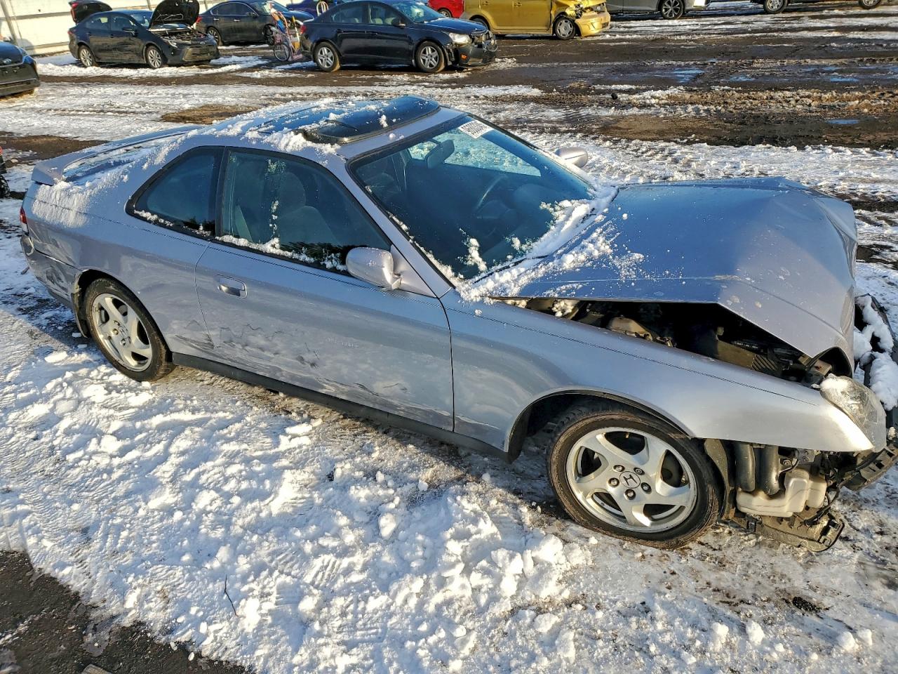 1997 Honda Prelude Silver vin: JHMBB6240VC016287