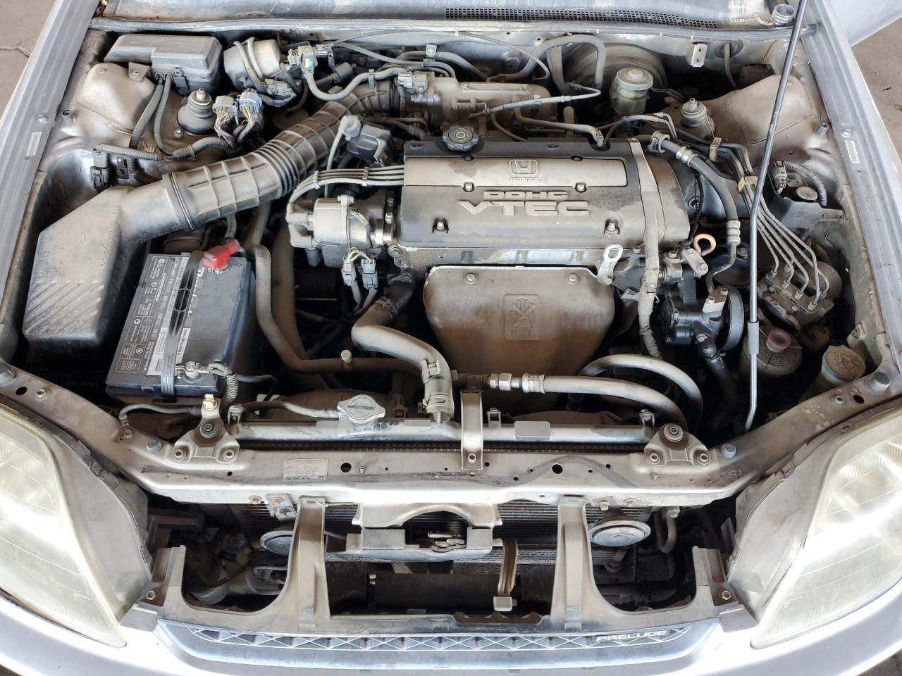 2001 Honda Prelude Silver vin: JHMBB62411C007740