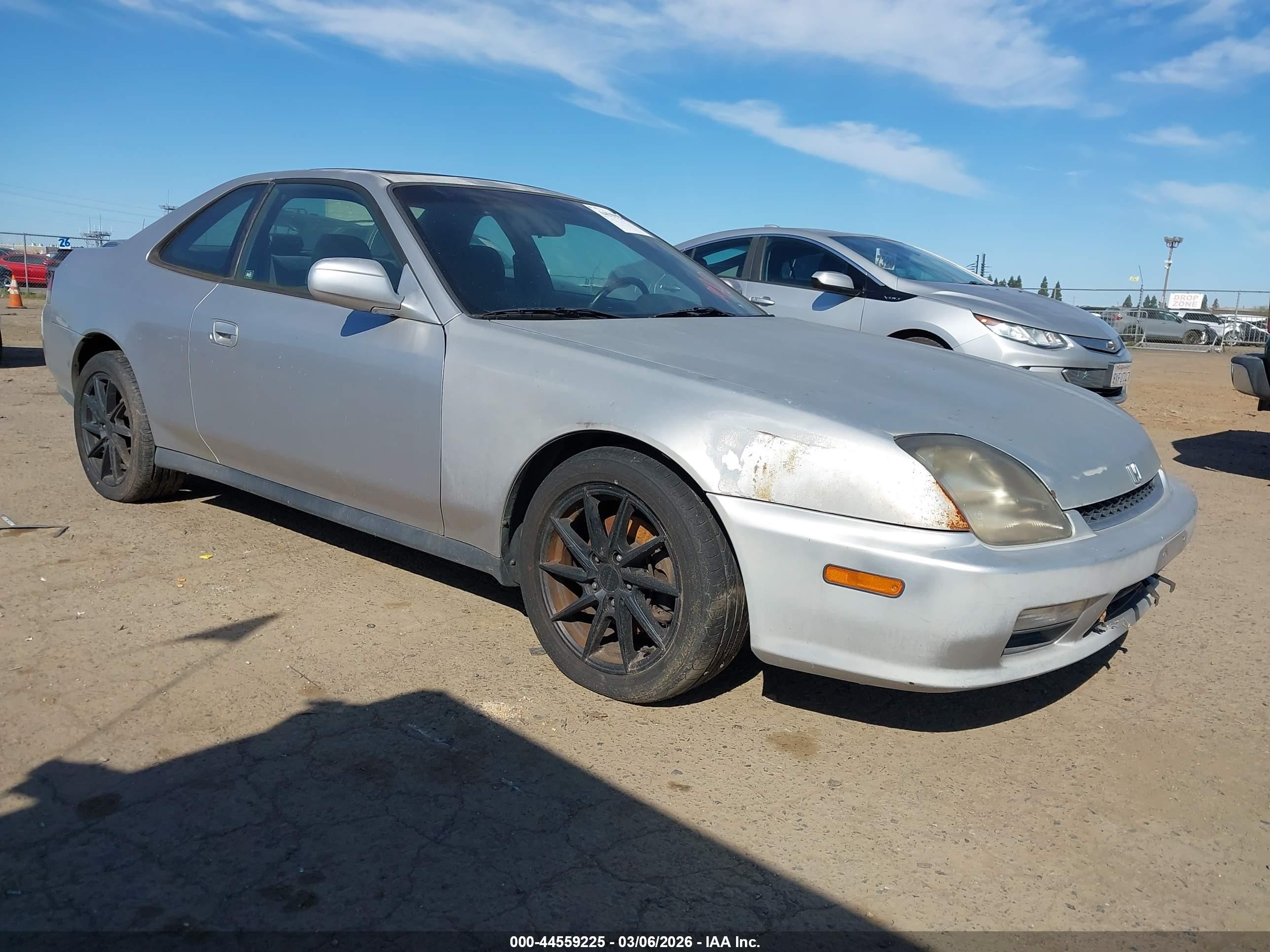 2001 Honda Prelude   Silver vin: JHMBB62411C009228