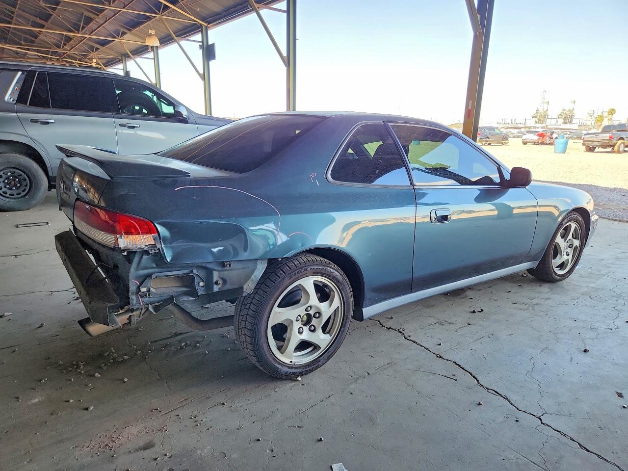 1997 Honda Prelude Gray vin: JHMBB6241VC008070