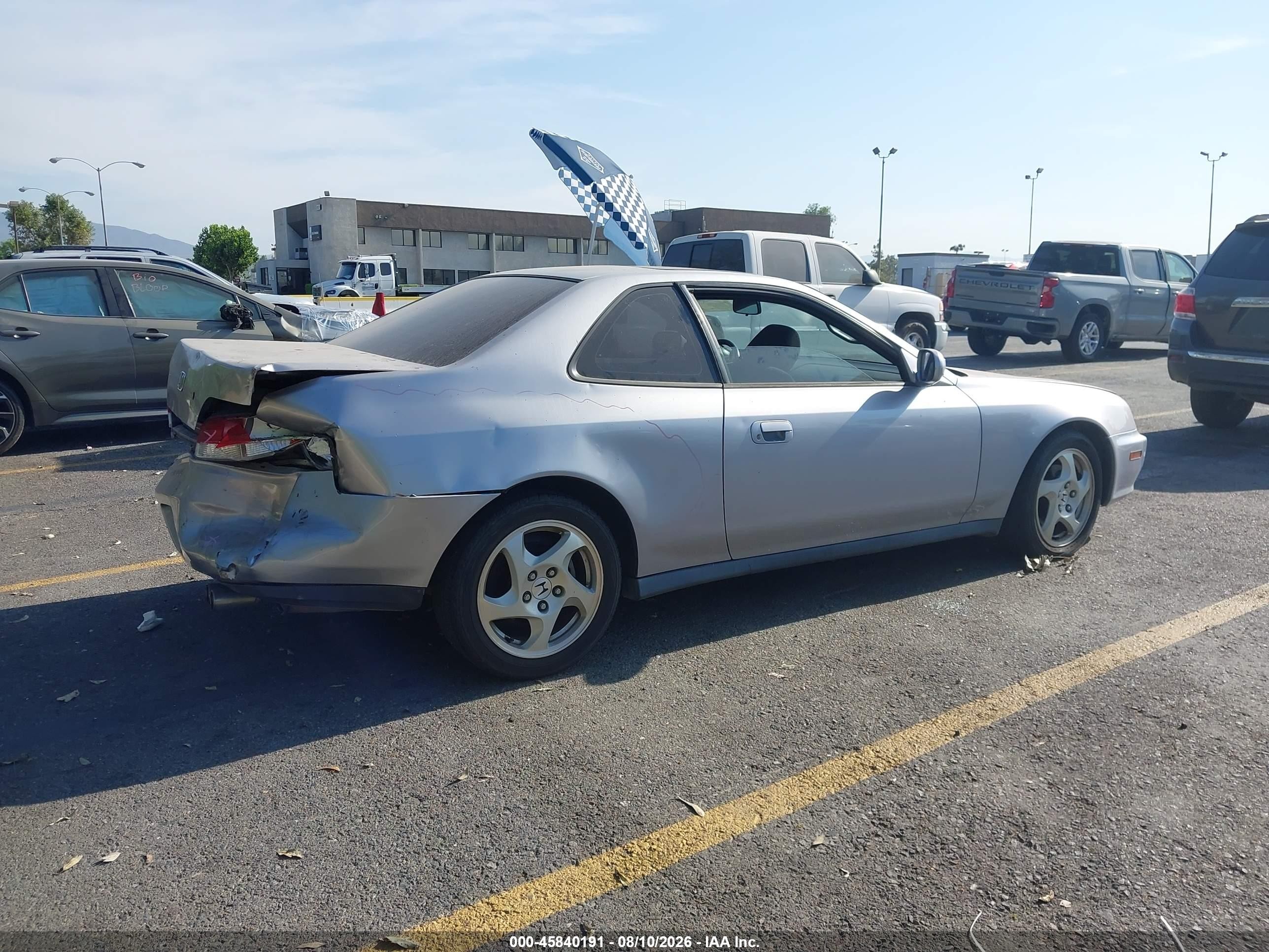 1997 Honda Prelude   Silver vin: JHMBB6241VC016265