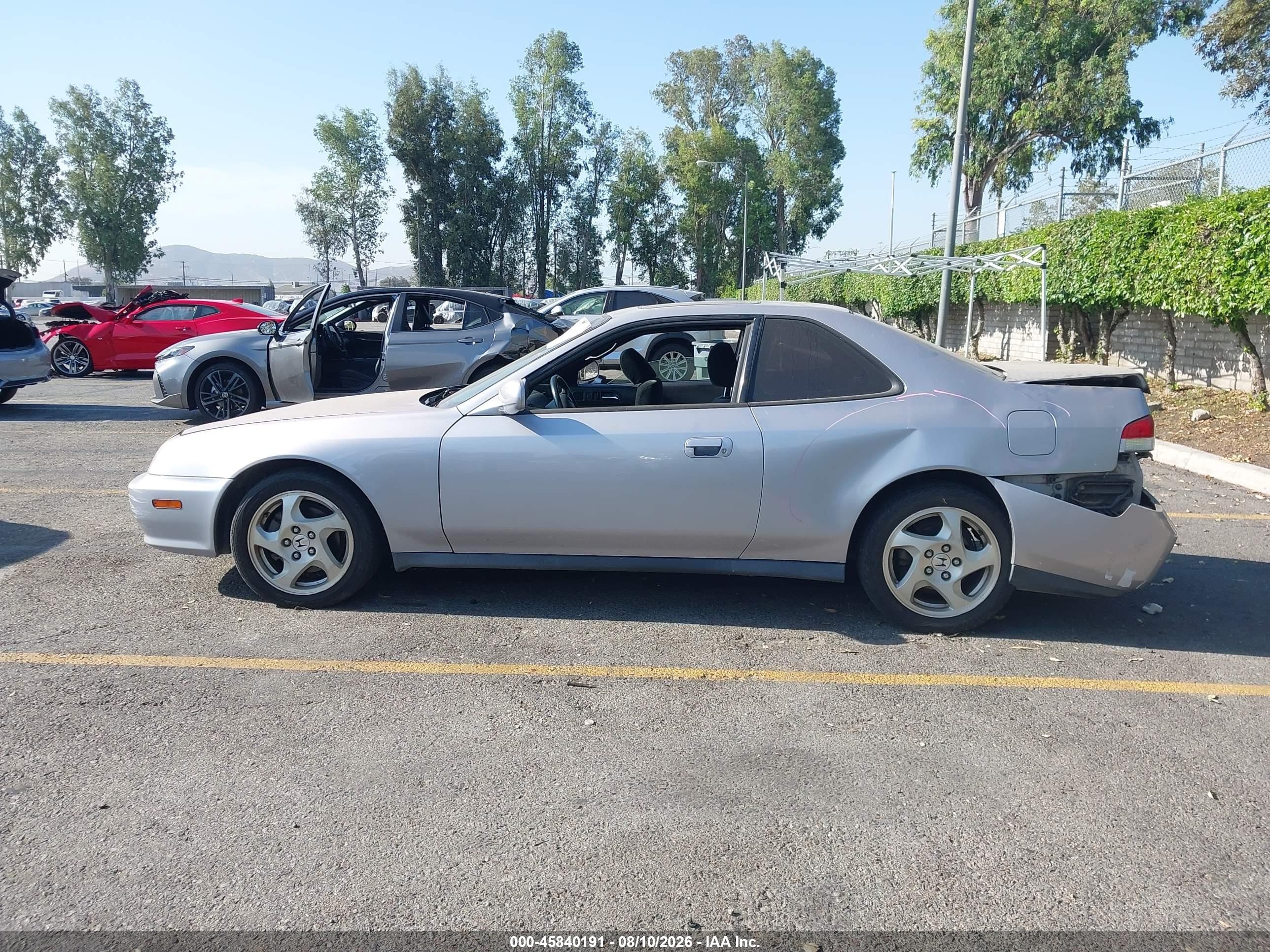 1997 Honda Prelude   Silver vin: JHMBB6241VC016265