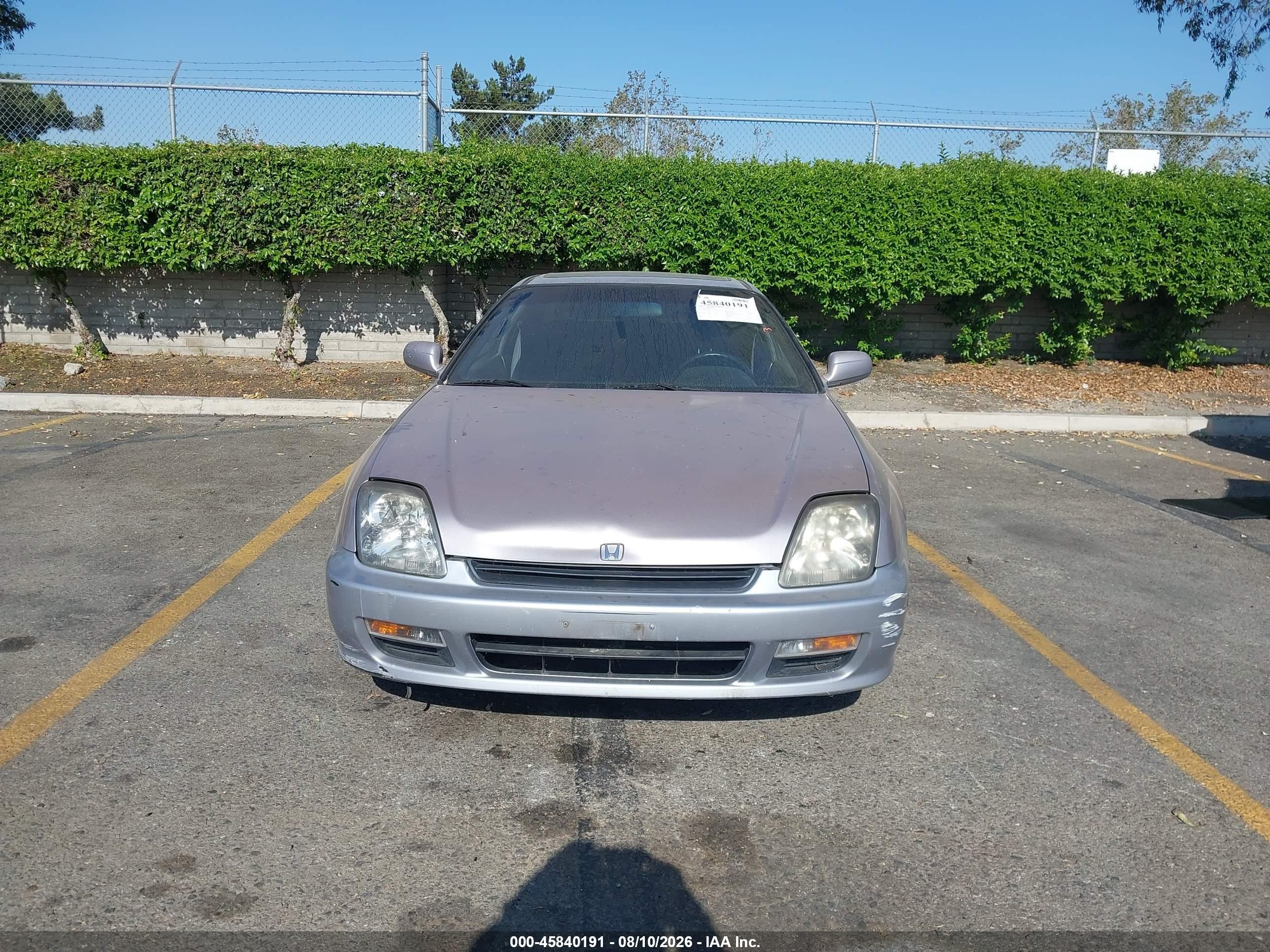 1997 Honda Prelude   Silver vin: JHMBB6241VC016265