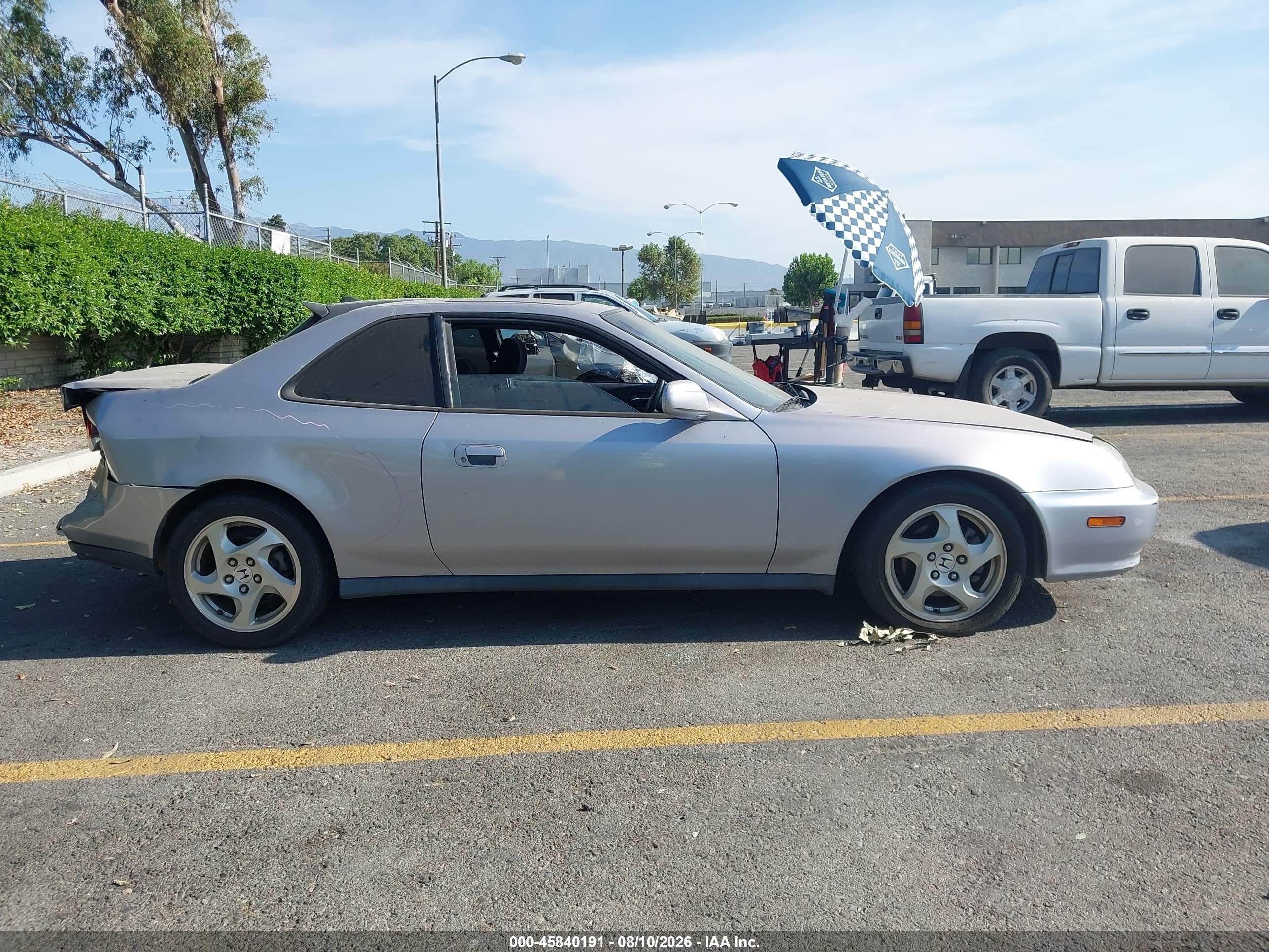 1997 Honda Prelude   Silver vin: JHMBB6241VC016265