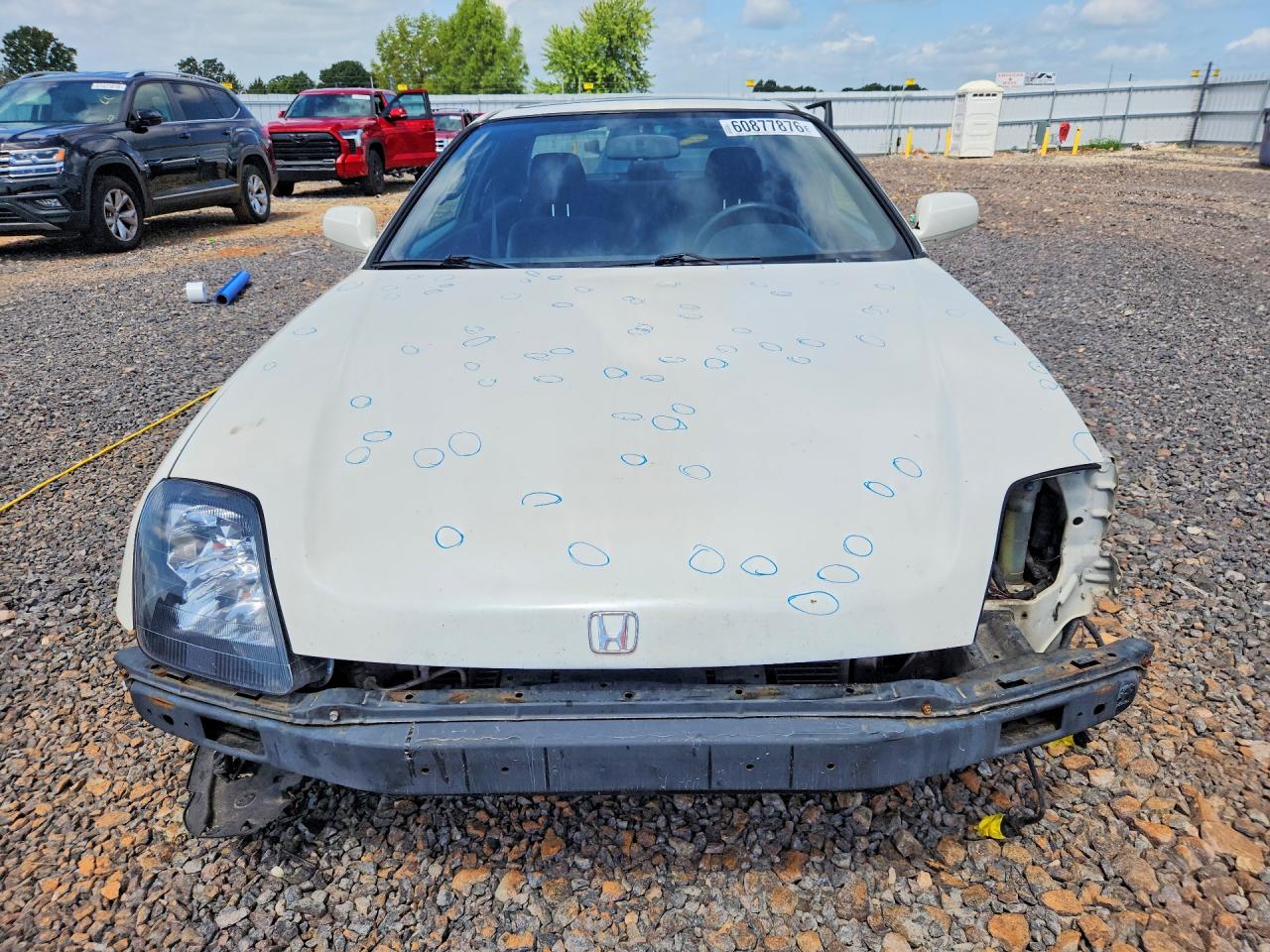 2000 Honda Prelude White vin: JHMBB6241YC002306