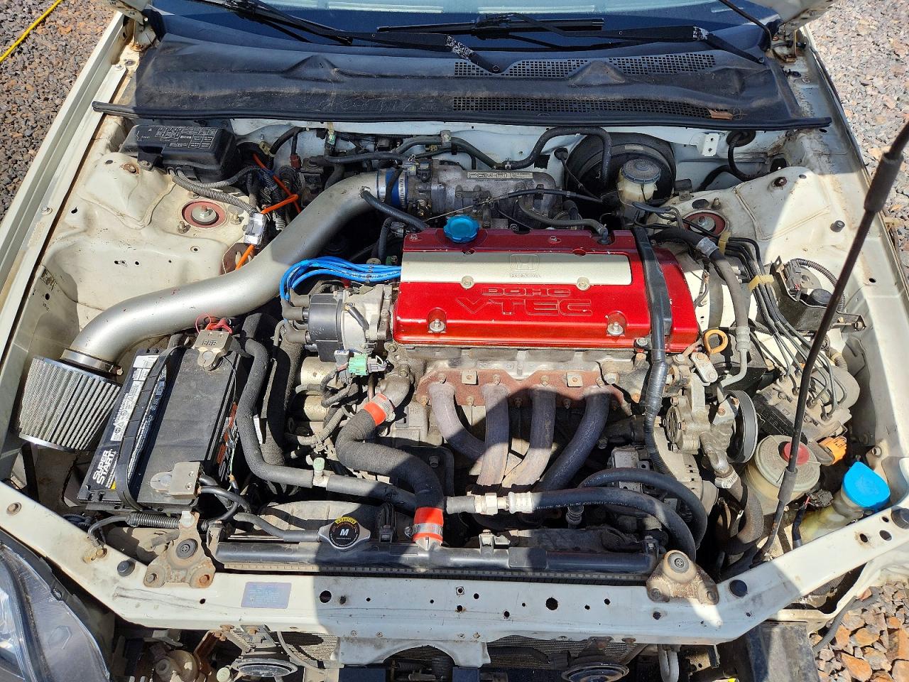 2000 Honda Prelude White vin: JHMBB6241YC002306