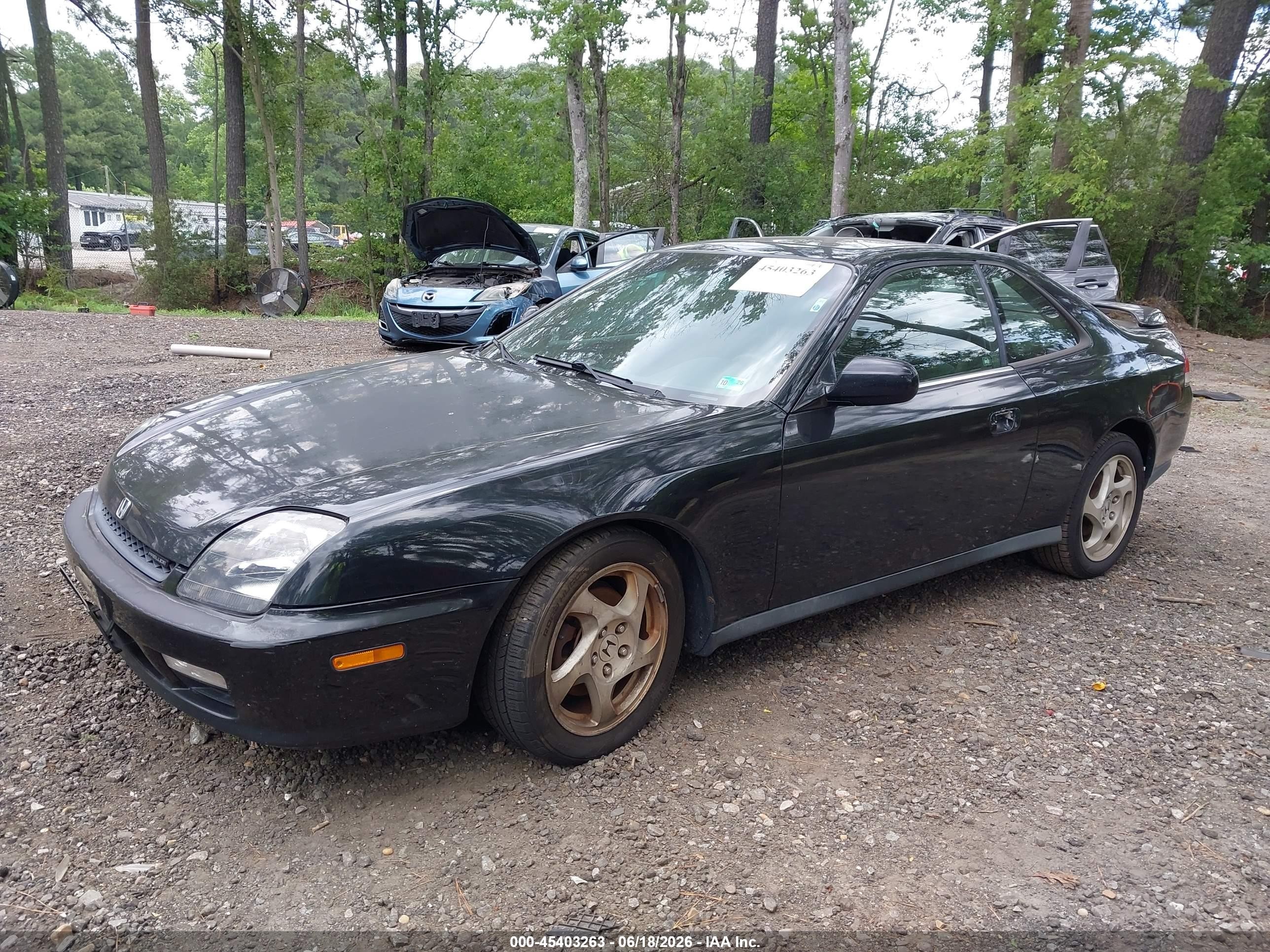 2001 Honda Prelude   Black vin: JHMBB62431C002166