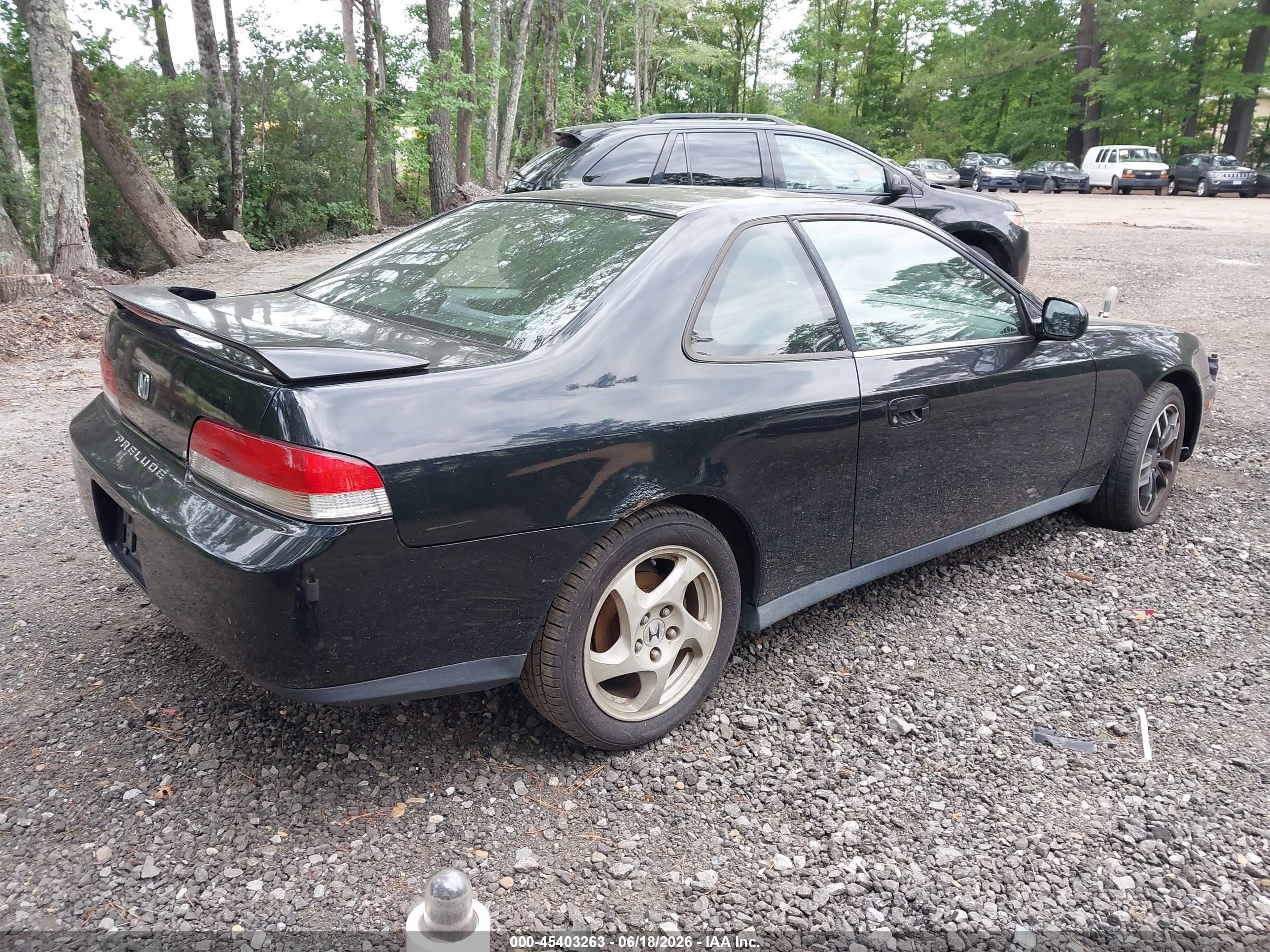 2001 Honda Prelude   Black vin: JHMBB62431C002166