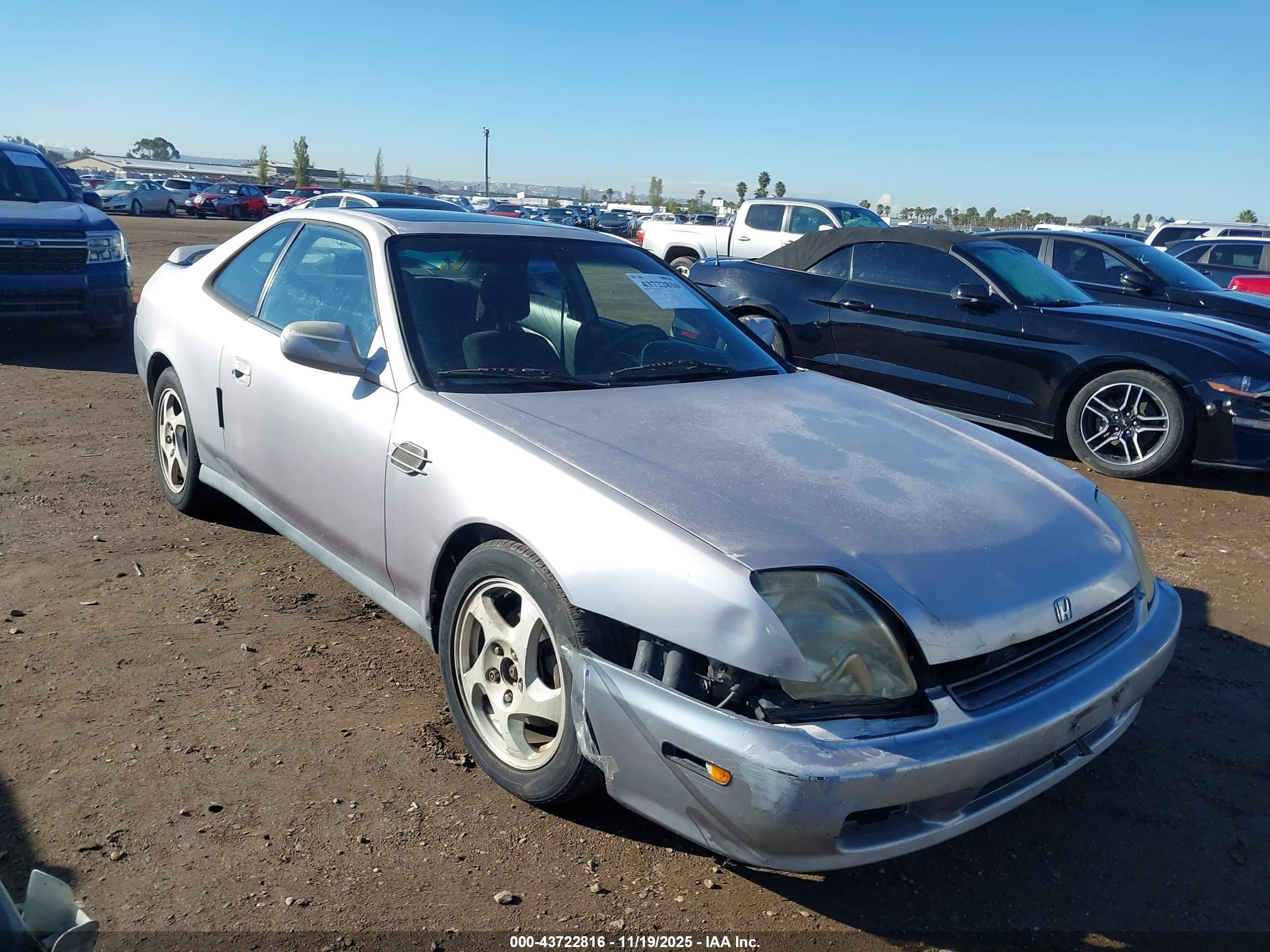 1997 Honda Prelude   Silver vin: JHMBB6243VC002478