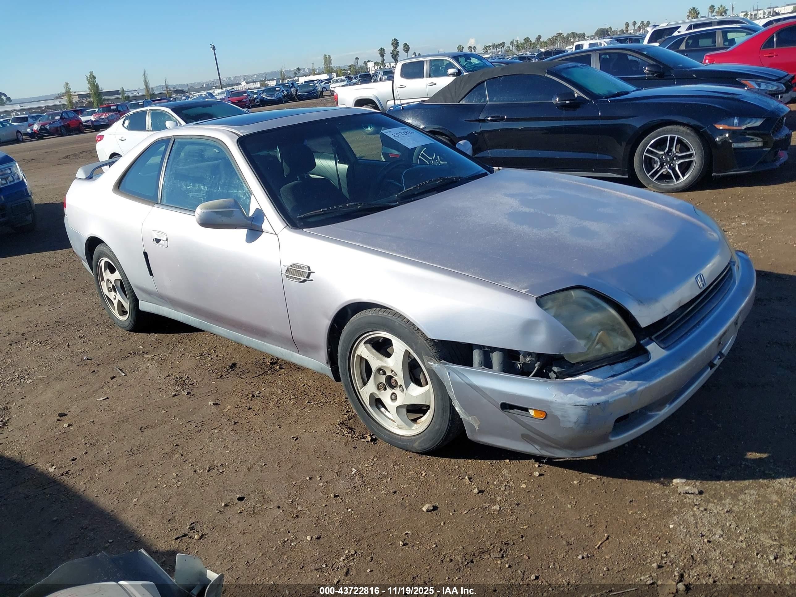 1997 Honda Prelude   Silver vin: JHMBB6243VC002478
