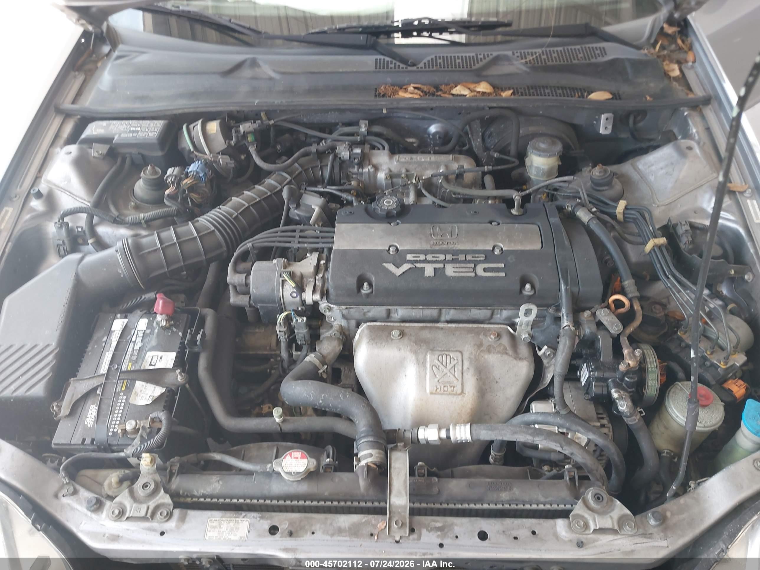 2000 Honda Prelude   Silver vin: JHMBB6243YC009967