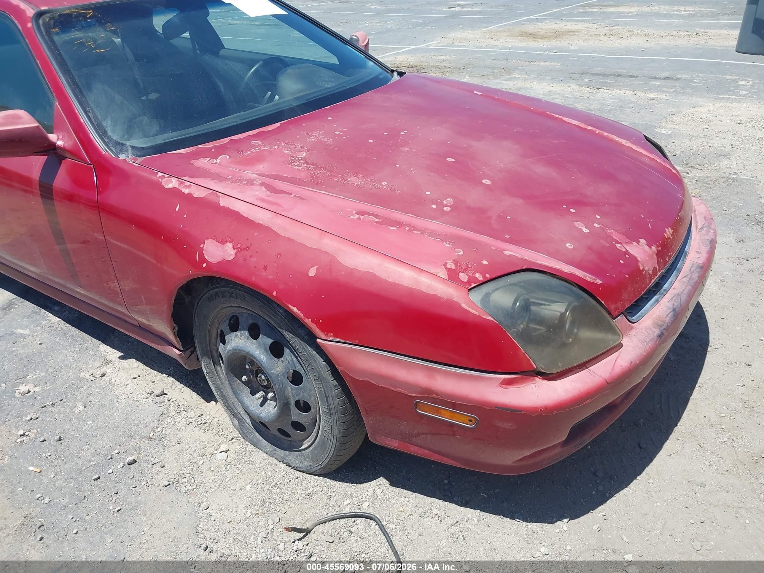 1997 Honda Prelude   Red vin: JHMBB6244VC011058