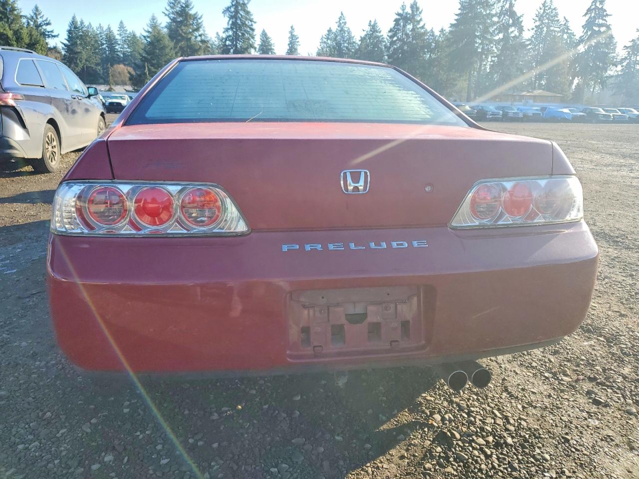 1997 Honda Prelude Red vin: JHMBB6244VC015126