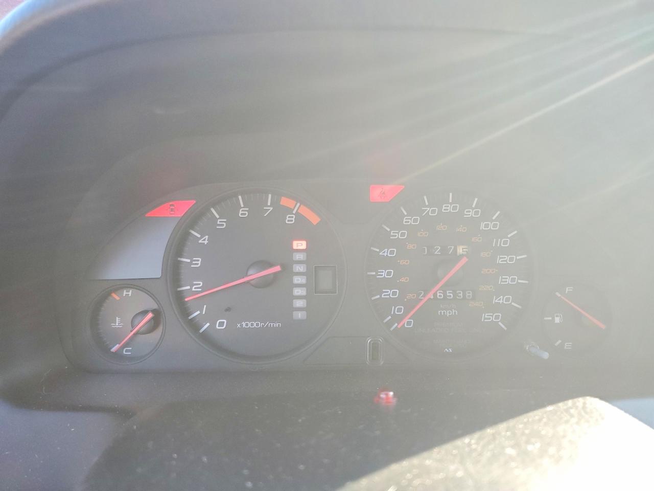 1997 Honda Prelude Red vin: JHMBB6244VC015126