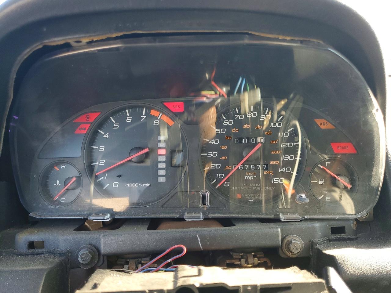1998 Honda Prelude Белый vin: JHMBB6244WC001602