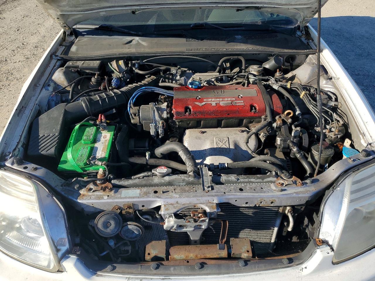 1998 Honda Prelude Белый vin: JHMBB6244WC001602