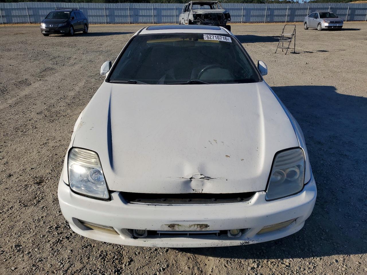 1998 Honda Prelude Белый vin: JHMBB6244WC001602