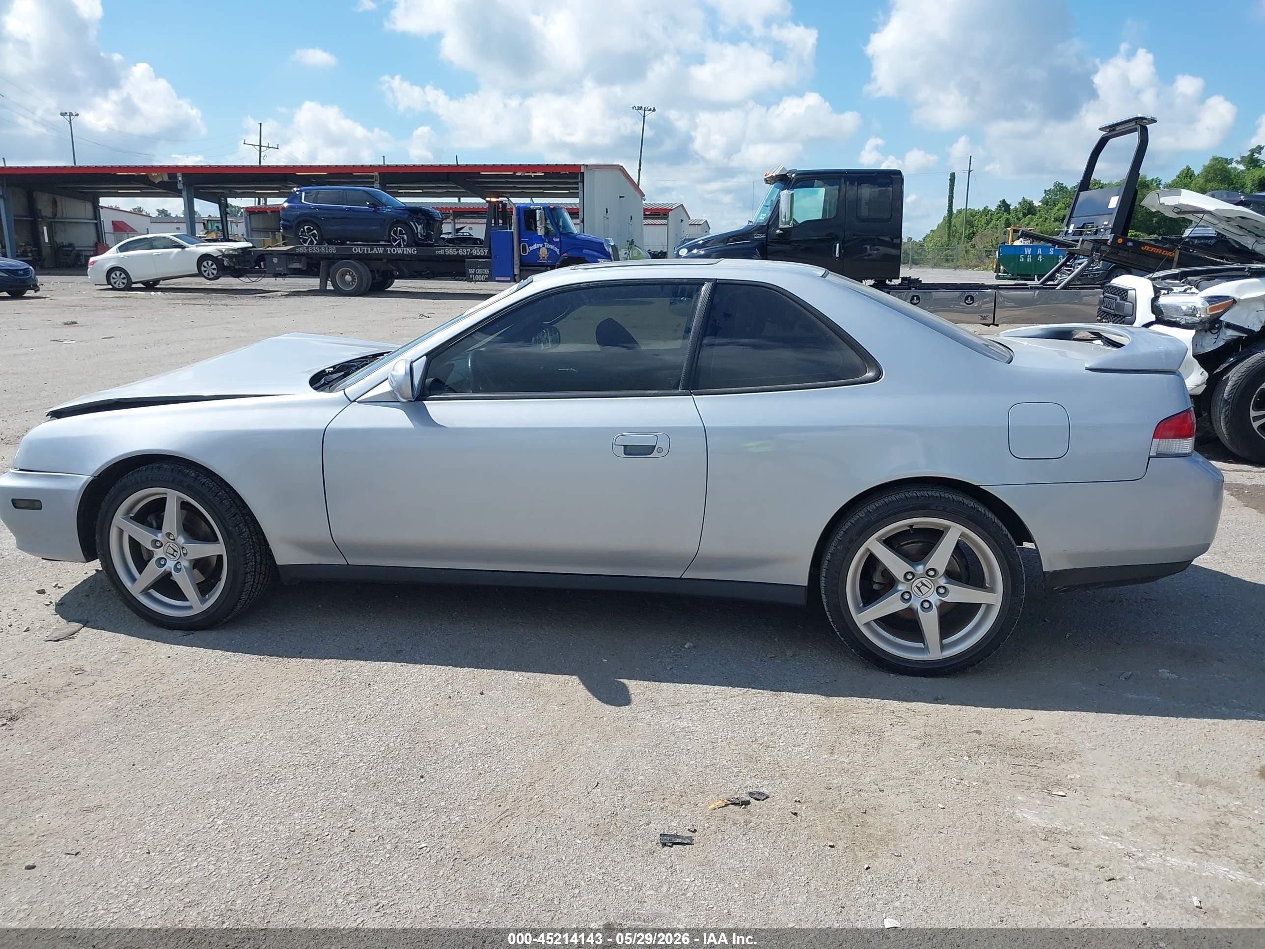 2001 Honda Prelude   Silver vin: JHMBB62451C011063