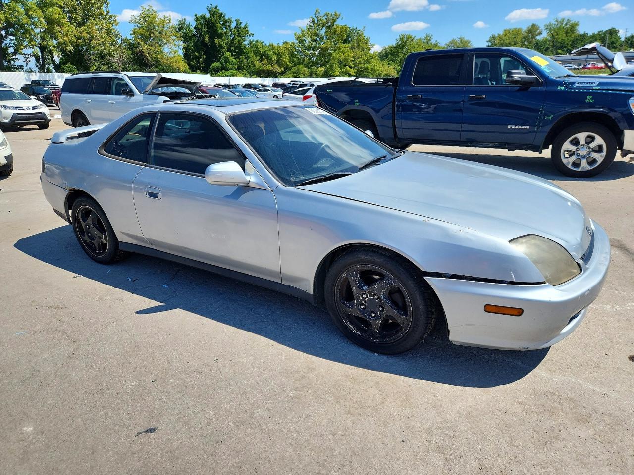 2001 Honda Prelude Silver vin: JHMBB62461C004056