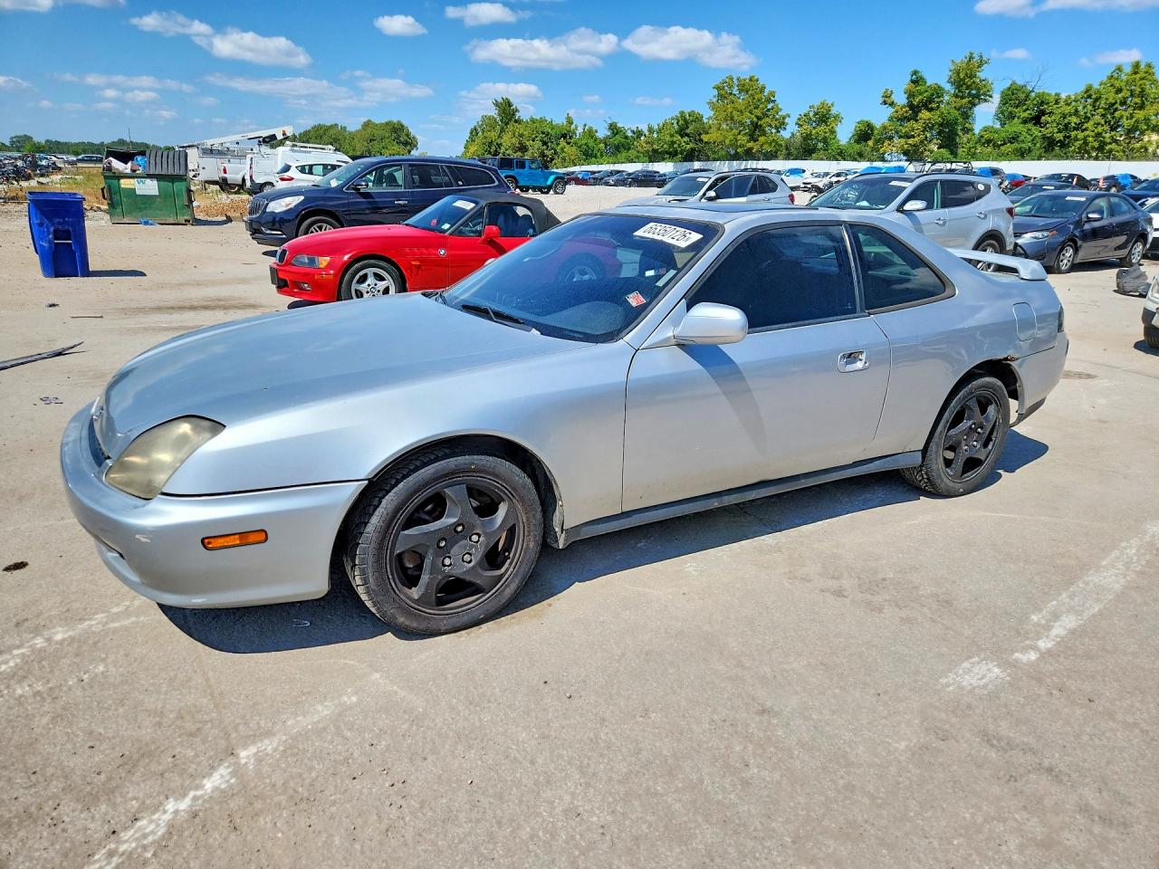 2001 Honda Prelude Silver vin: JHMBB62461C004056