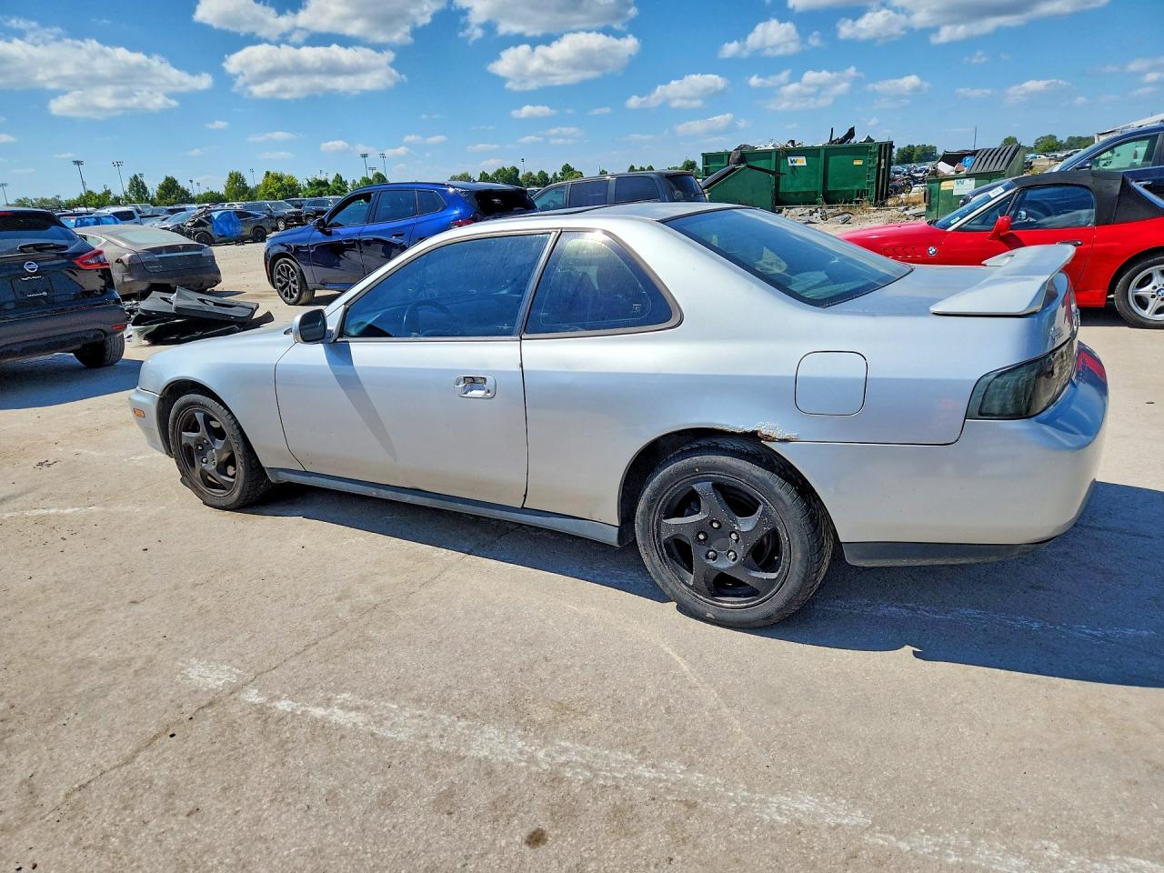2001 Honda Prelude Silver vin: JHMBB62461C004056