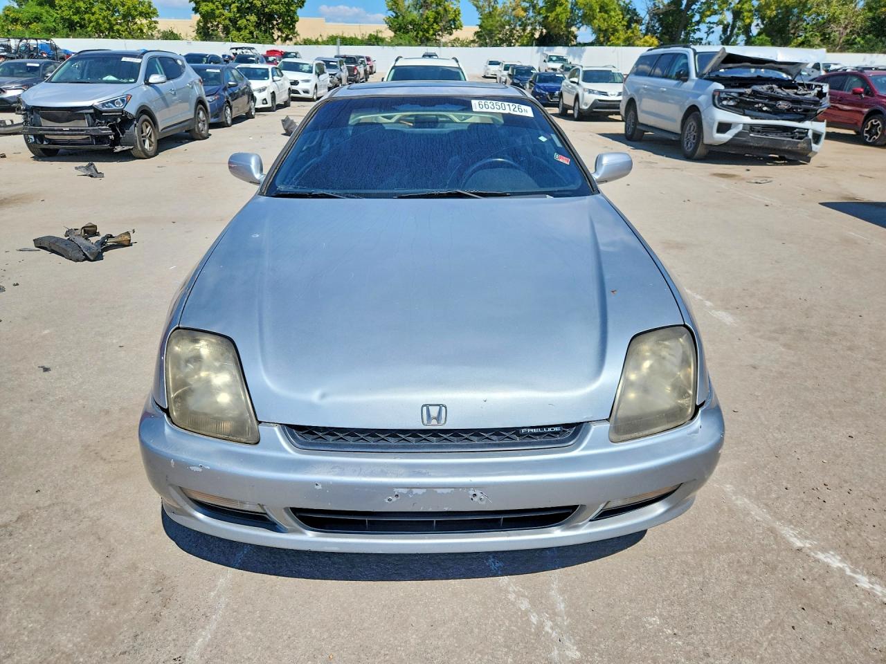 2001 Honda Prelude Silver vin: JHMBB62461C004056