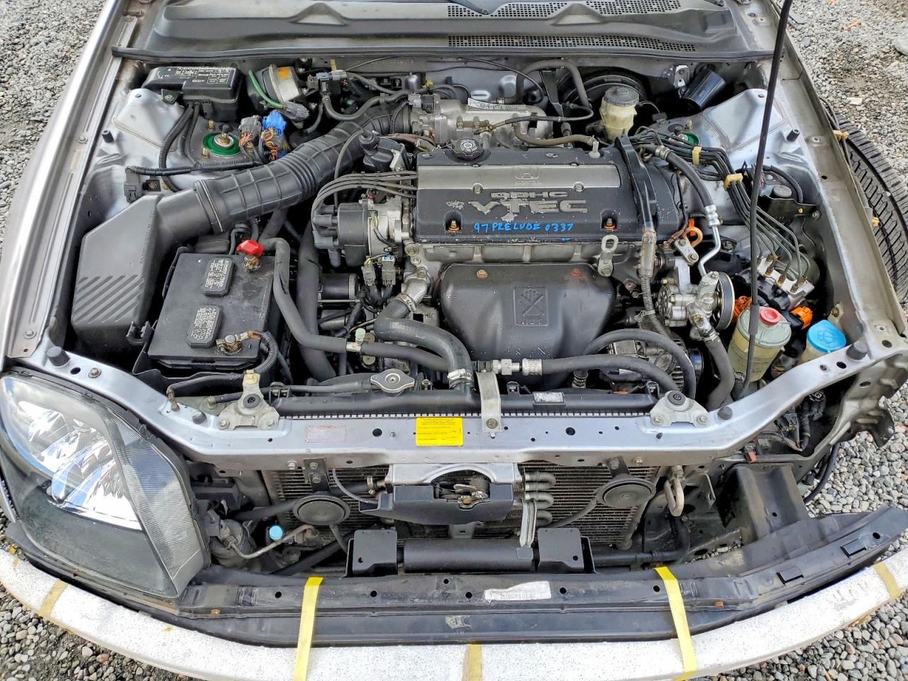 1997 Honda Prelude Серый vin: JHMBB6246VC005116