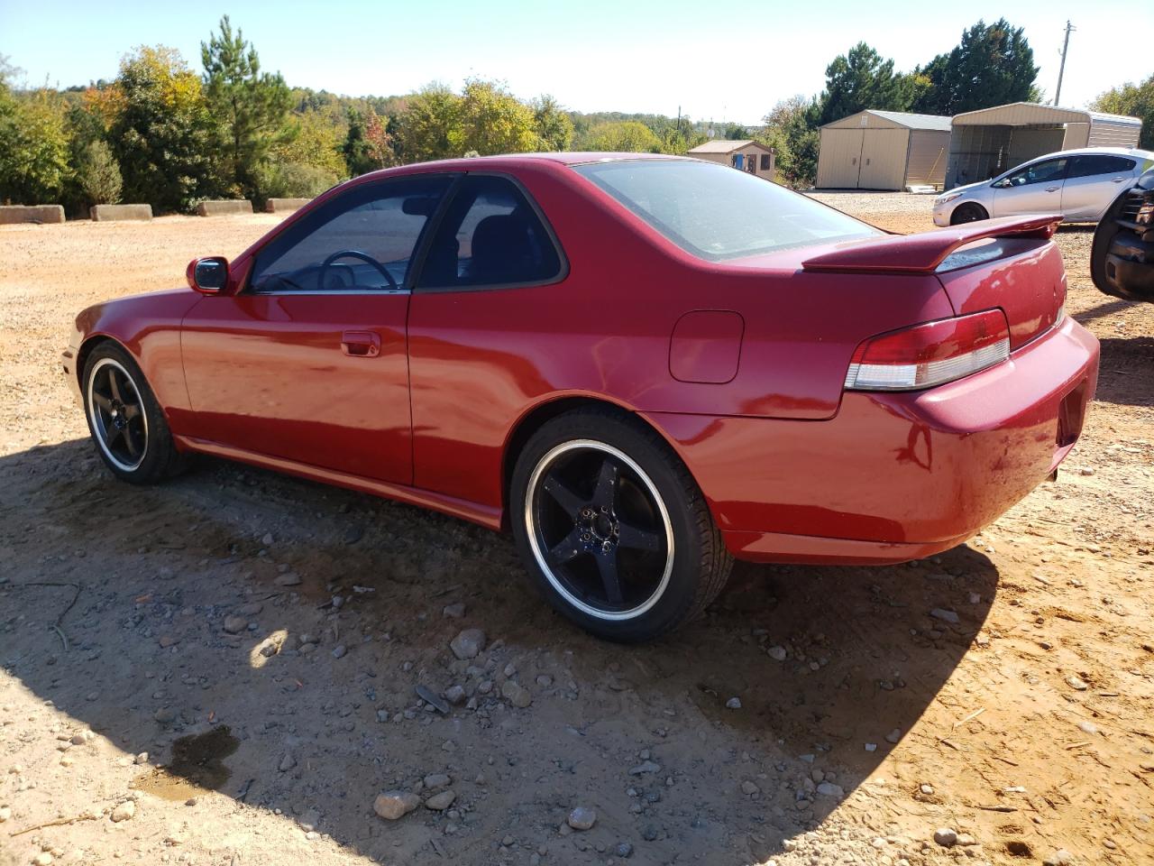 1997 Honda Prelude Red vin: JHMBB6246VC013913