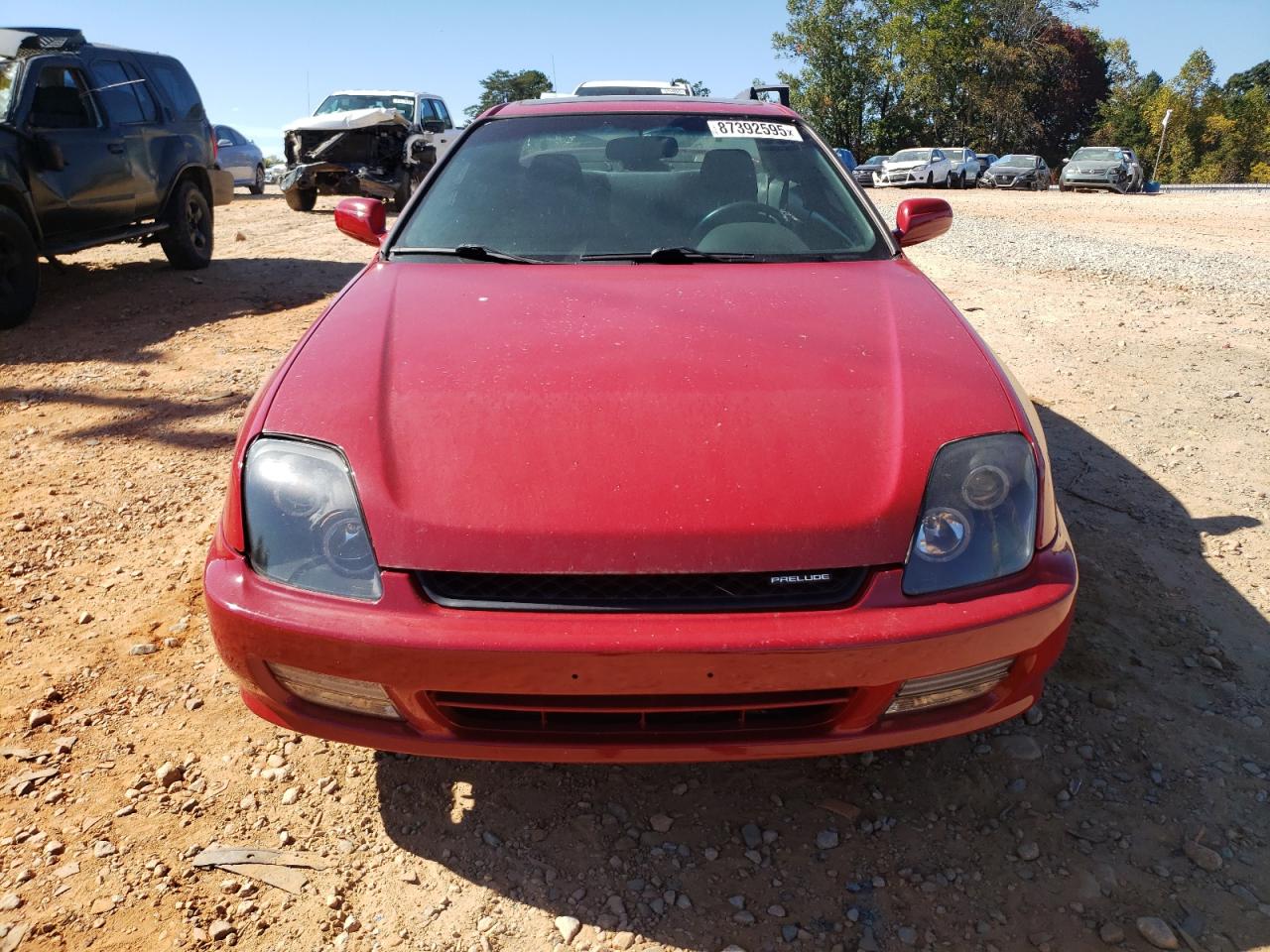 1997 Honda Prelude Red vin: JHMBB6246VC013913