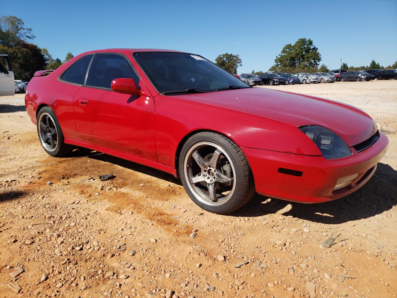 1997 Honda Prelude Red vin: JHMBB6246VC013913