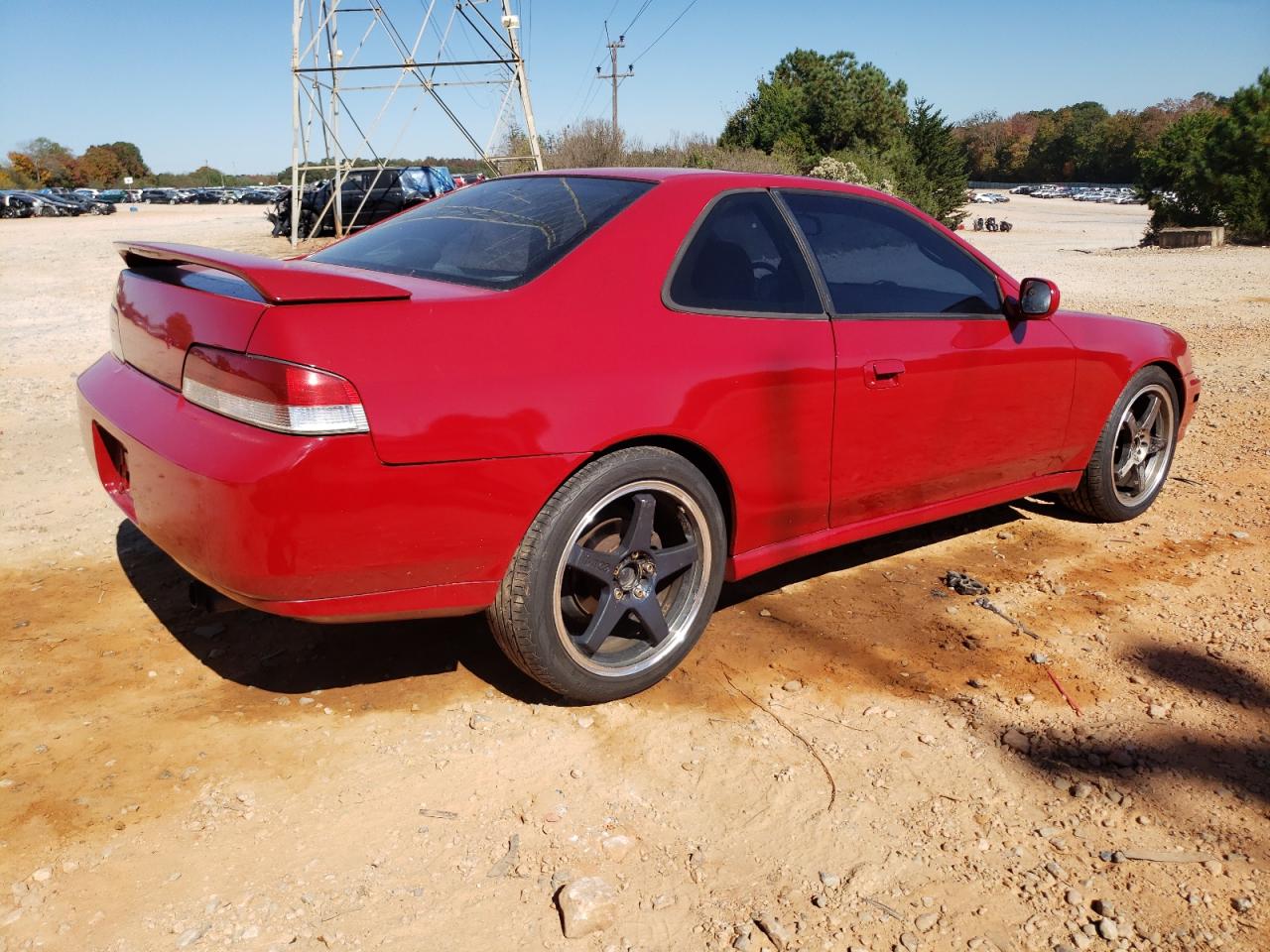 1997 Honda Prelude Red vin: JHMBB6246VC013913