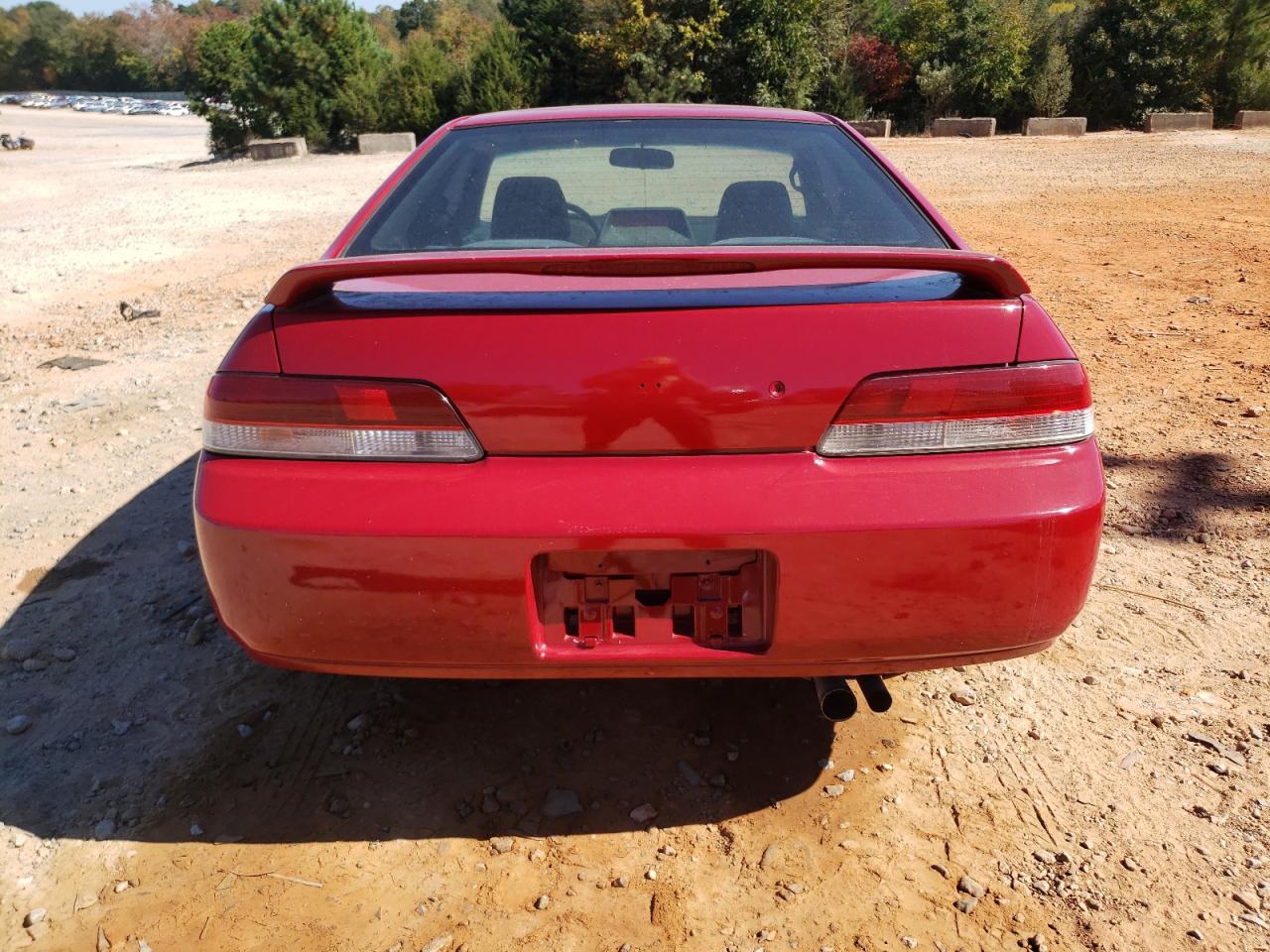 1997 Honda Prelude Red vin: JHMBB6246VC013913