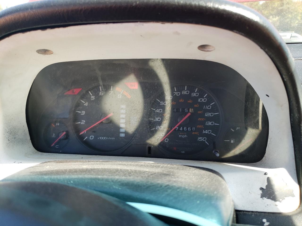 1997 Honda Prelude Red vin: JHMBB6246VC013913