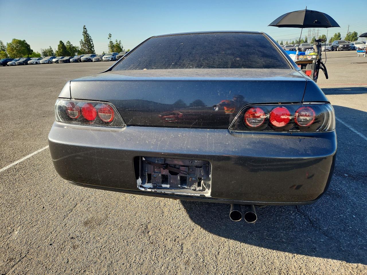 1998 Honda Prelude Gray vin: JHMBB6246WC012391