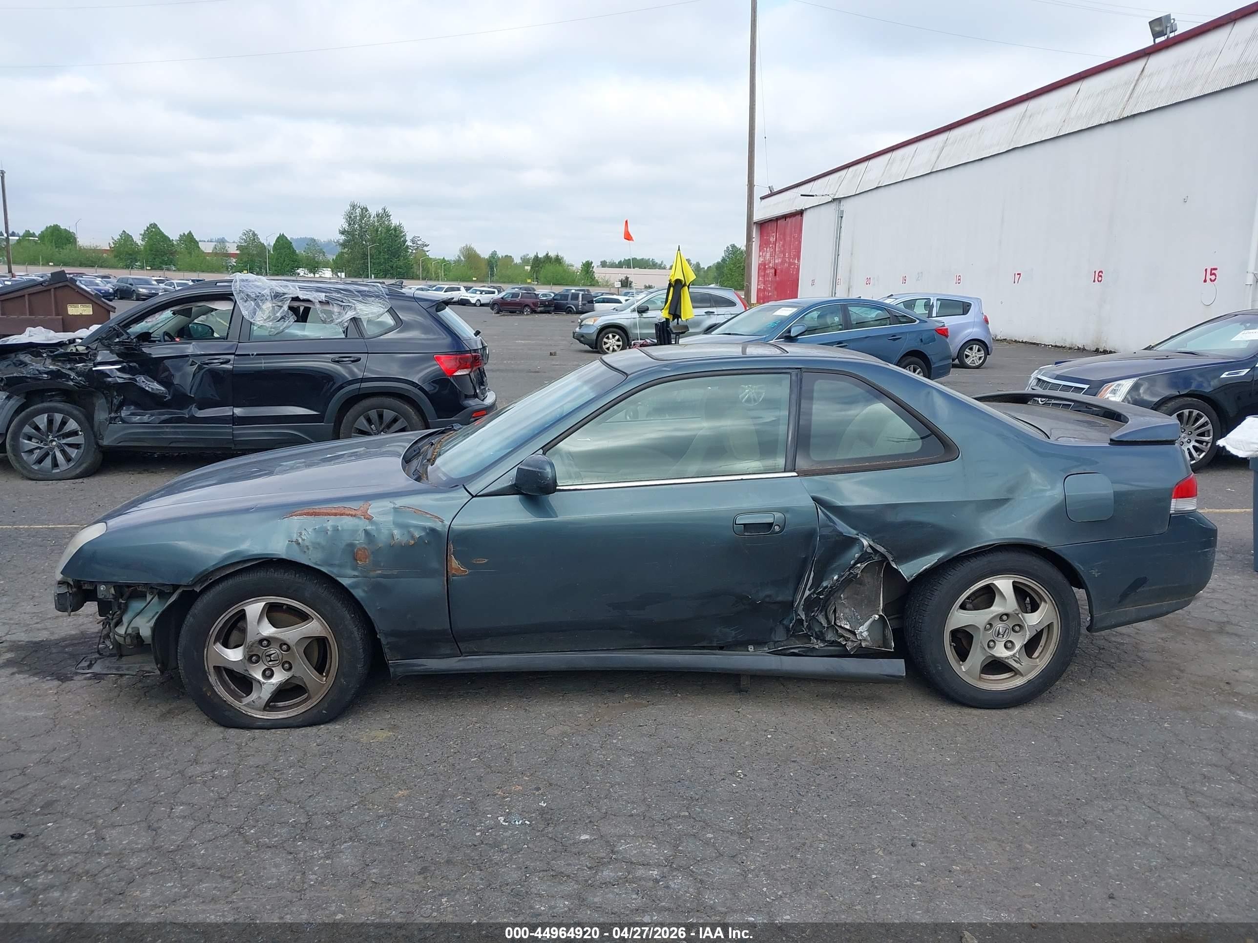 1997 Honda Prelude   Green vin: JHMBB6247VC007084