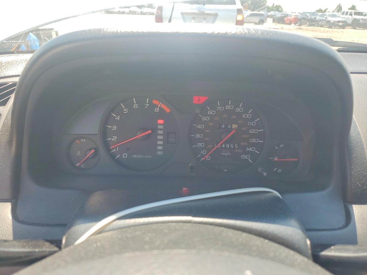 1998 Honda Prelude White vin: JHMBB6247WC007653