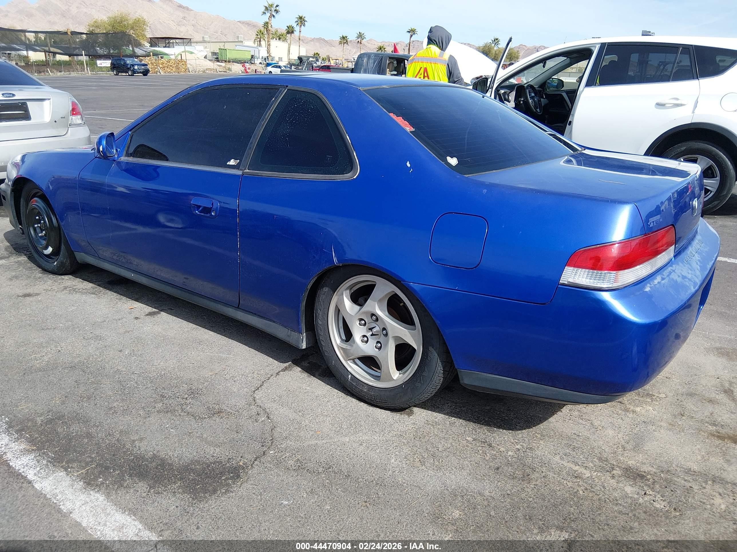 2001 Honda Prelude   Blue vin: JHMBB62481C005306