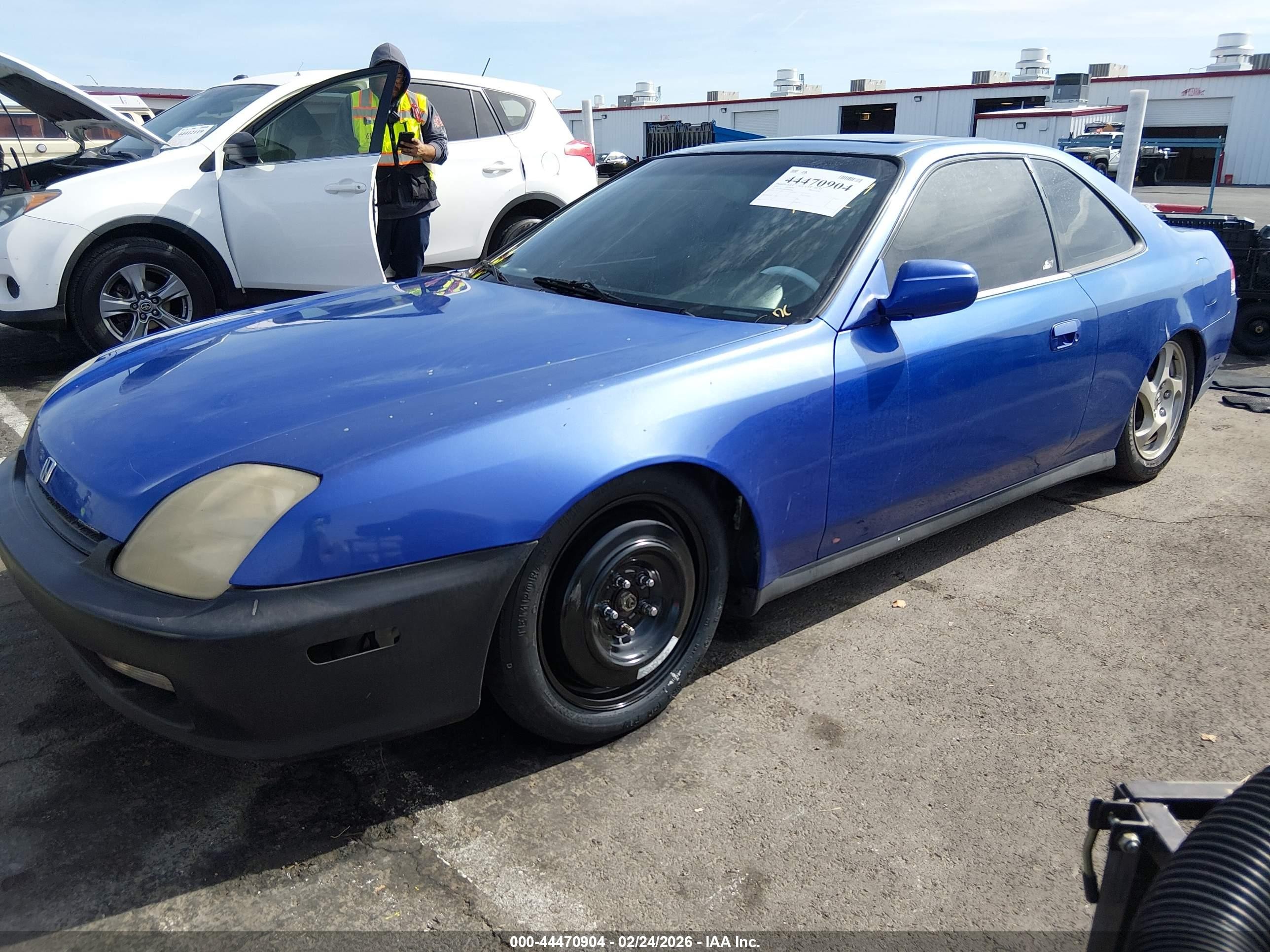 2001 Honda Prelude   Blue vin: JHMBB62481C005306