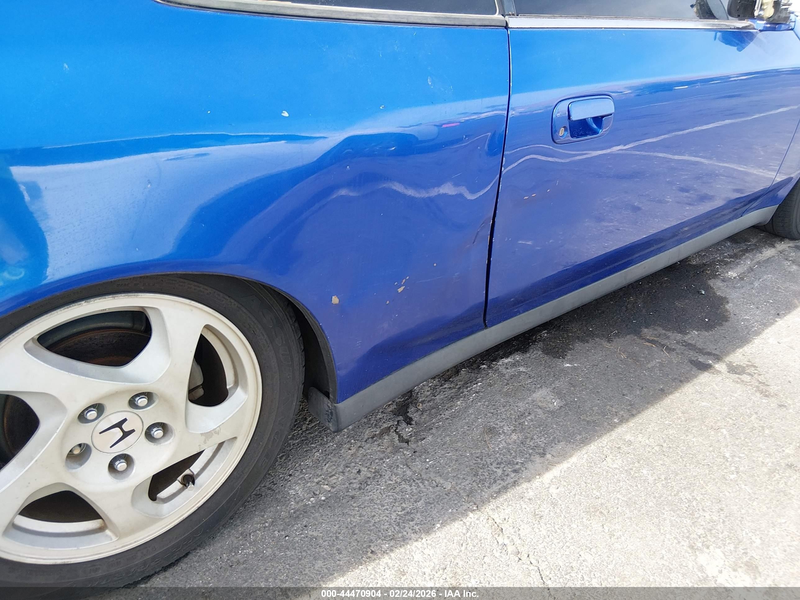 2001 Honda Prelude   Blue vin: JHMBB62481C005306