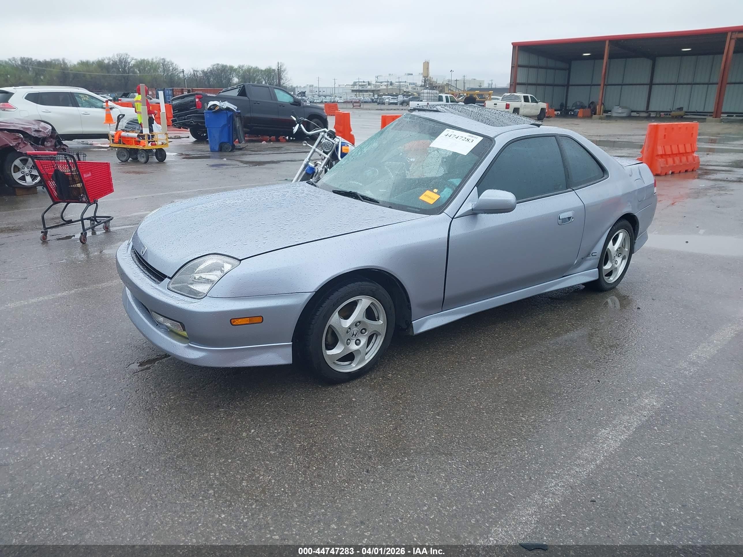1997 Honda Prelude   Silver vin: JHMBB6248VC010138