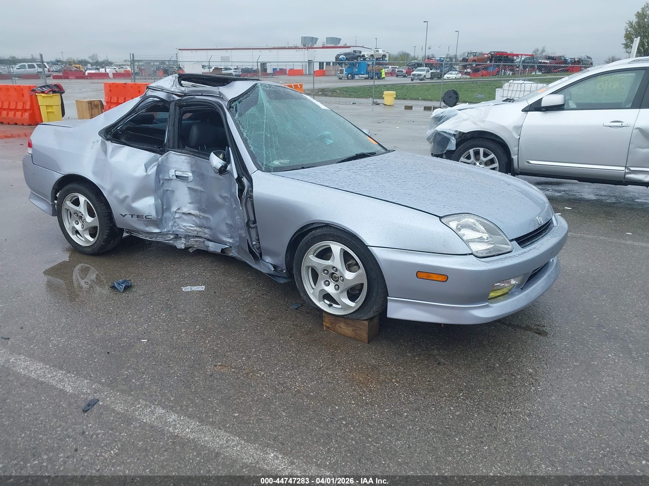 1997 Honda Prelude   Silver vin: JHMBB6248VC010138
