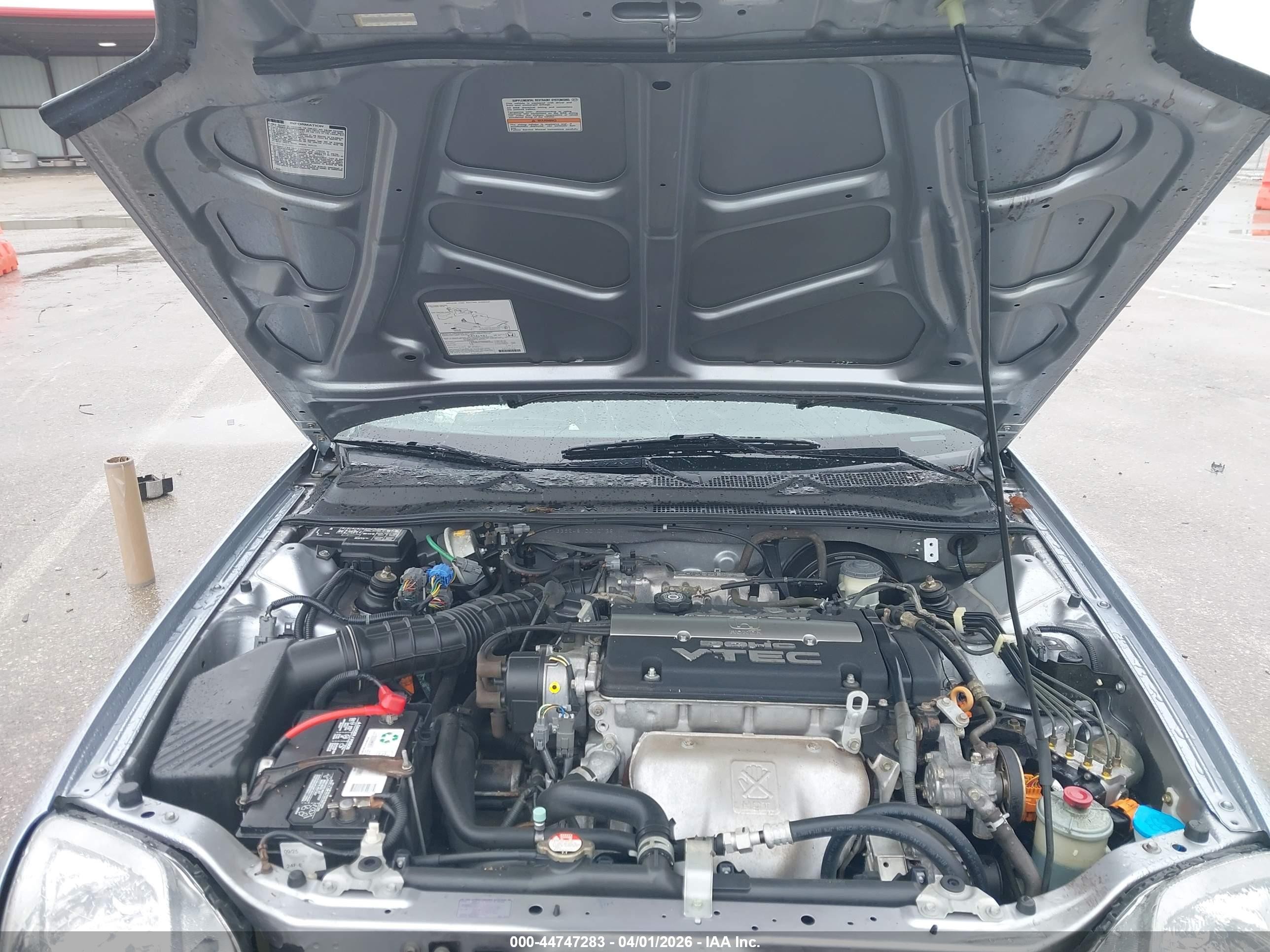 1997 Honda Prelude   Silver vin: JHMBB6248VC010138
