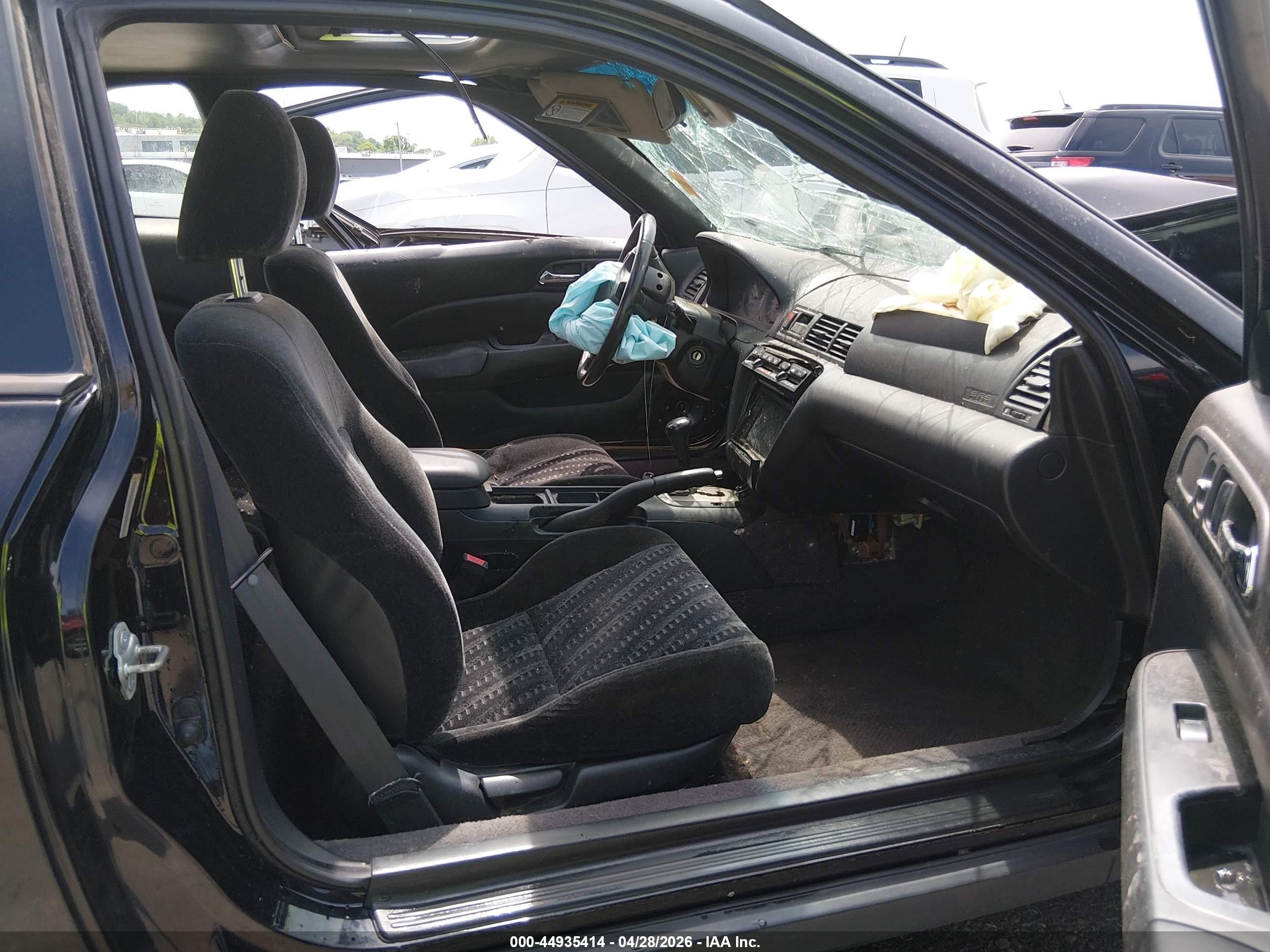 2001 Honda Prelude   Черный vin: JHMBB62491C008375