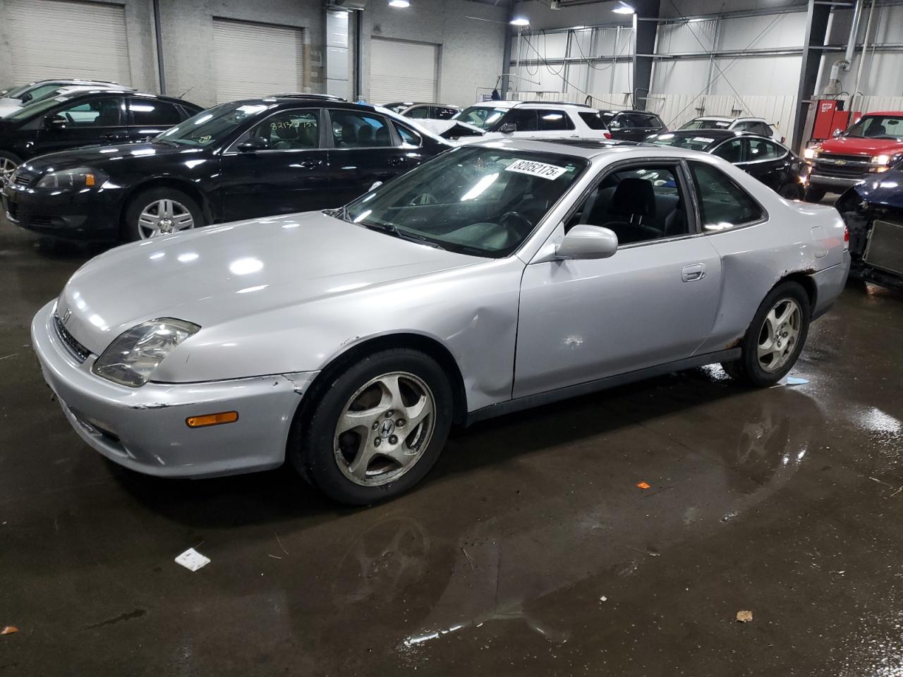 2001 Honda Prelude Silver vin: JHMBB62491C008909
