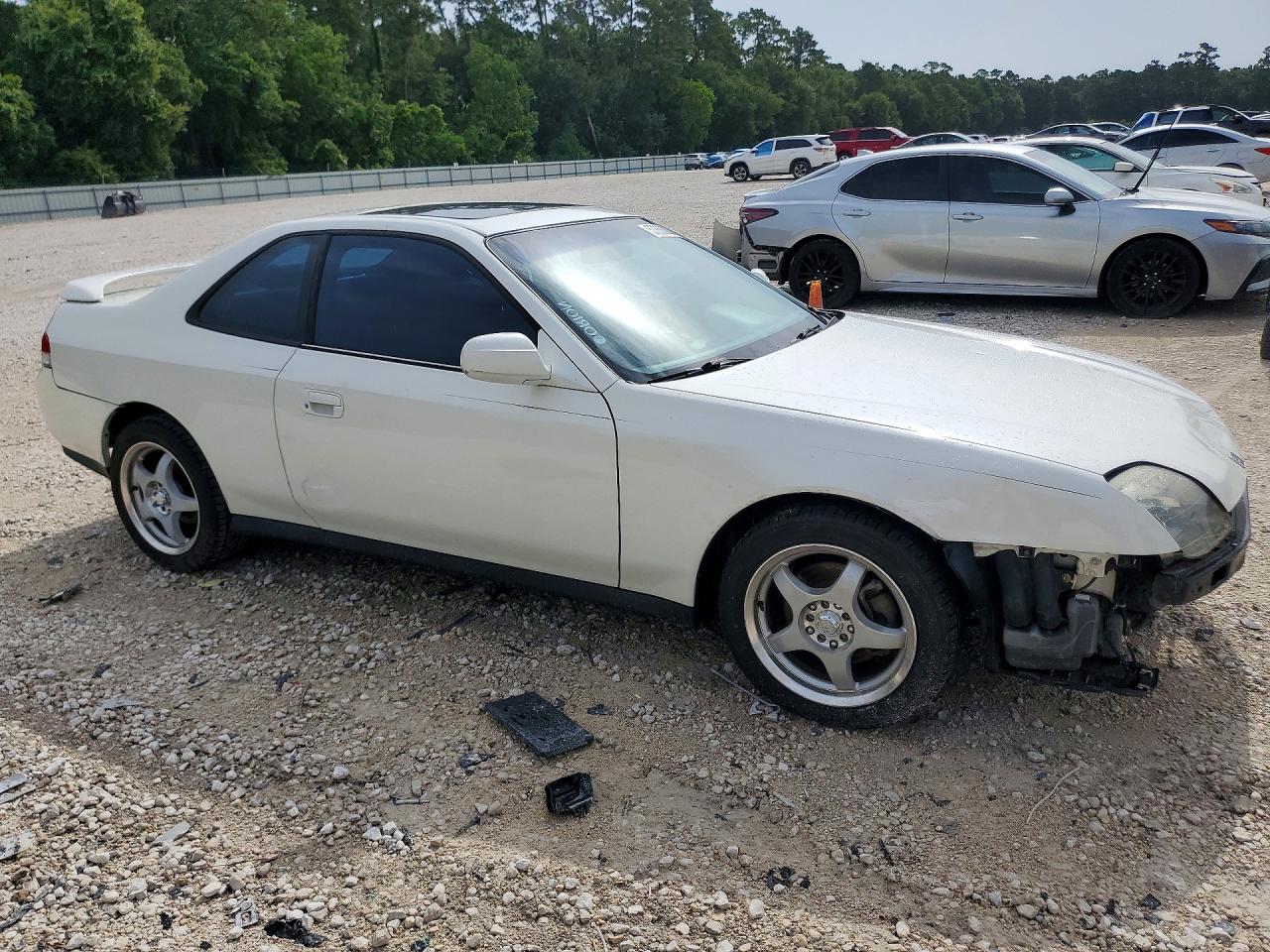 1998 Honda Prelude Белый vin: JHMBB6249WC014054